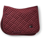 Equestrian Stockholm Tapis de Selle Modern de Saut Bordeaux
