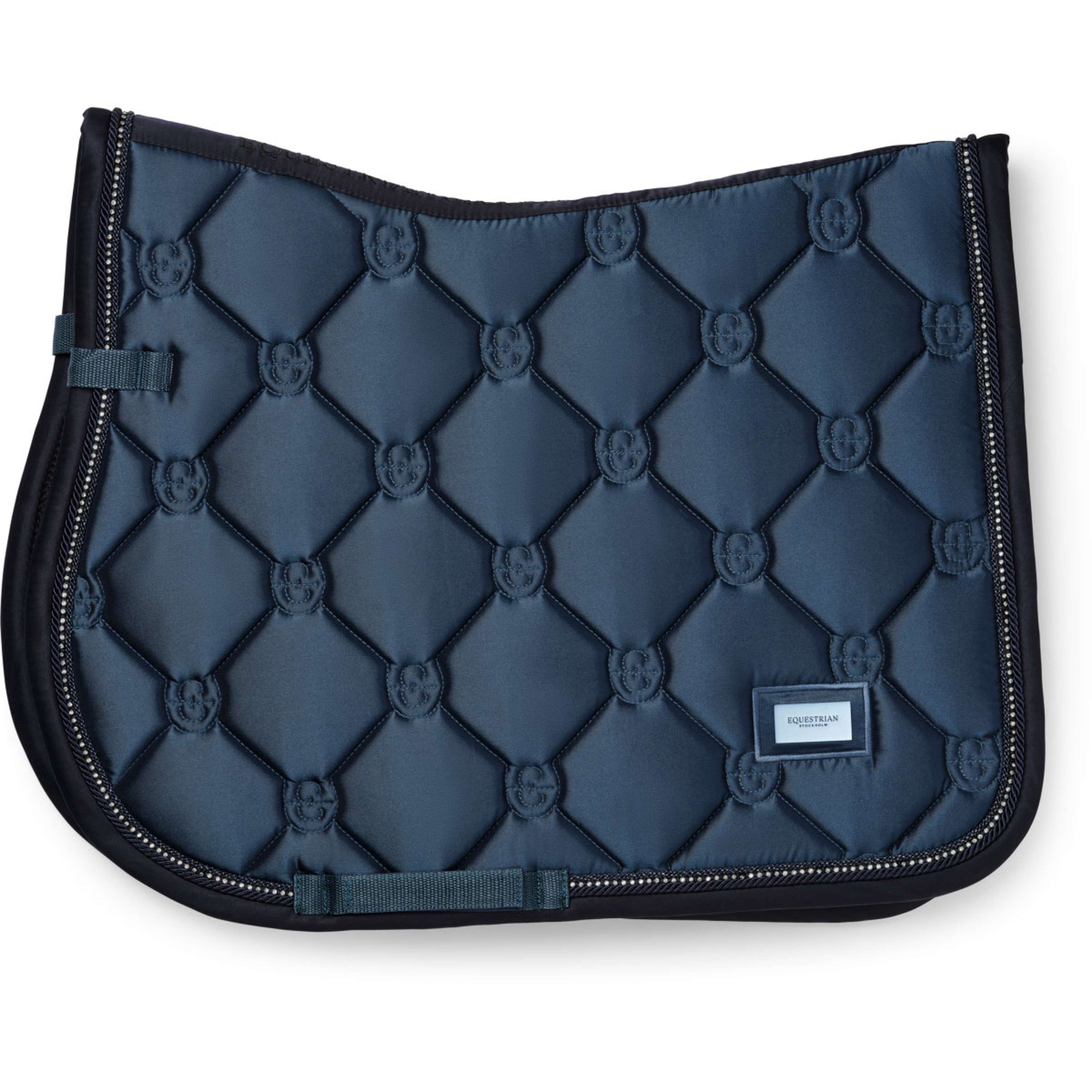 Equestrian Stockholm Tapis de Selle Crystal Shine de Saut Blue Meadow