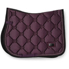 Equestrian Stockholm Tapis de Selle Crystal Shine de Saut Mauve Wine