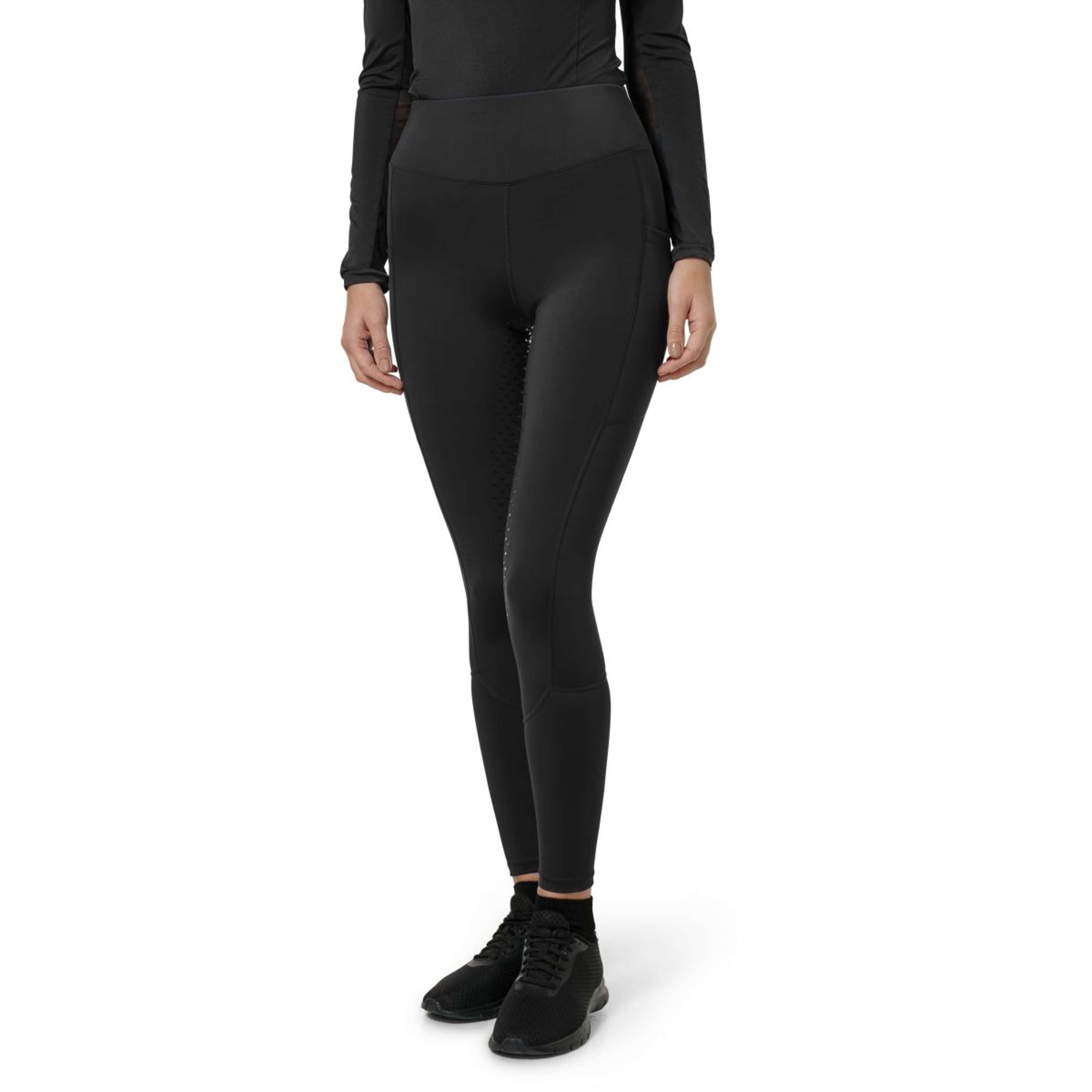 Equestrian Stockholm Legging d'Équitation Movement Dressage All Black