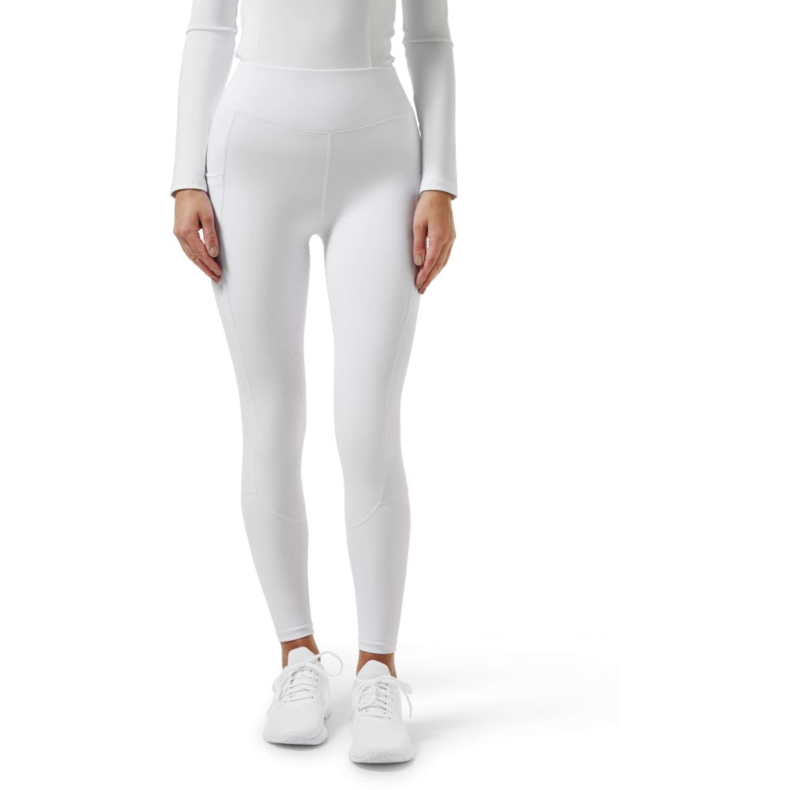 Equestrian Stockholm Legging d'Équitation Movement Dressage Blanc