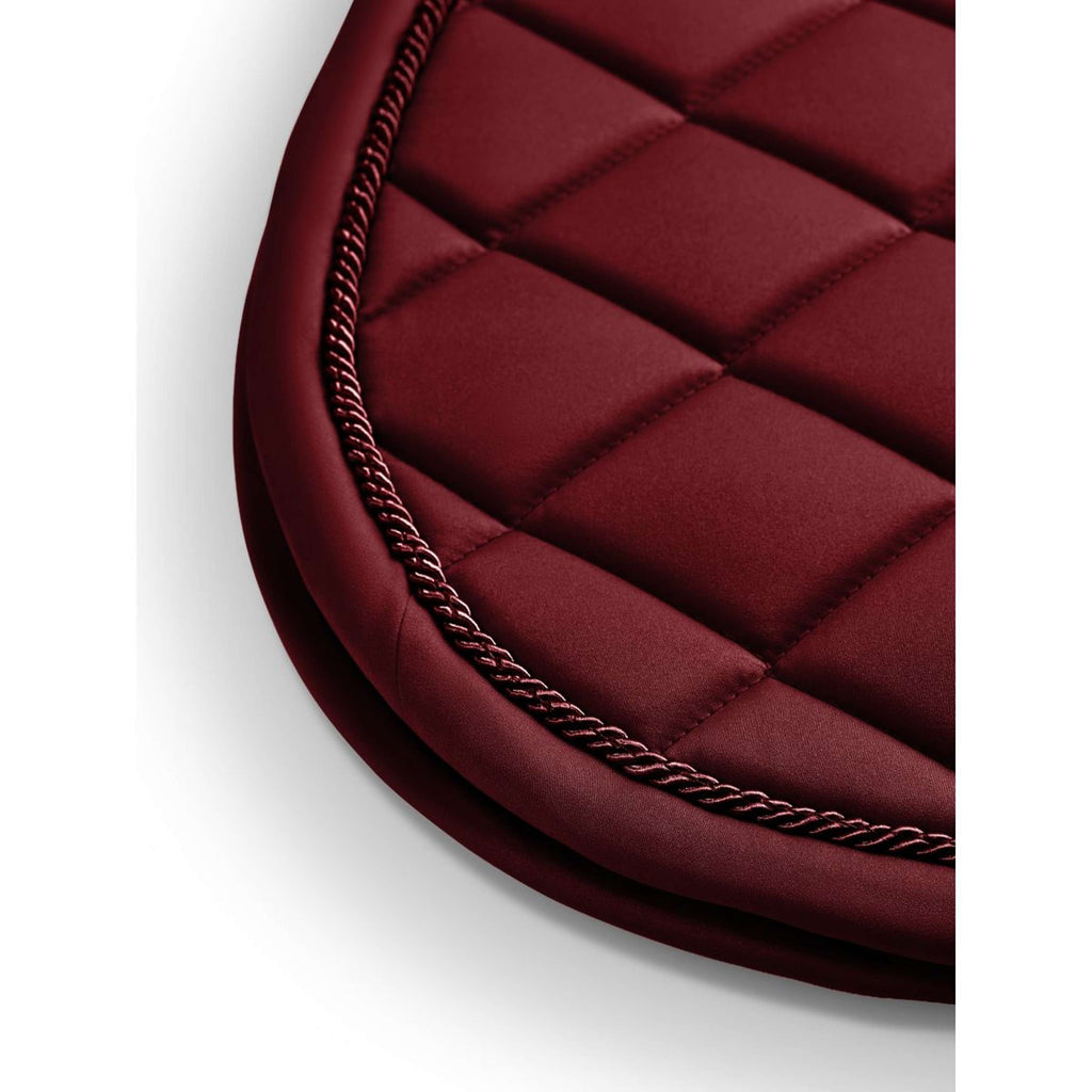 Equestrian Stockholm Tapis de Selle Line de Saut Bordeaux