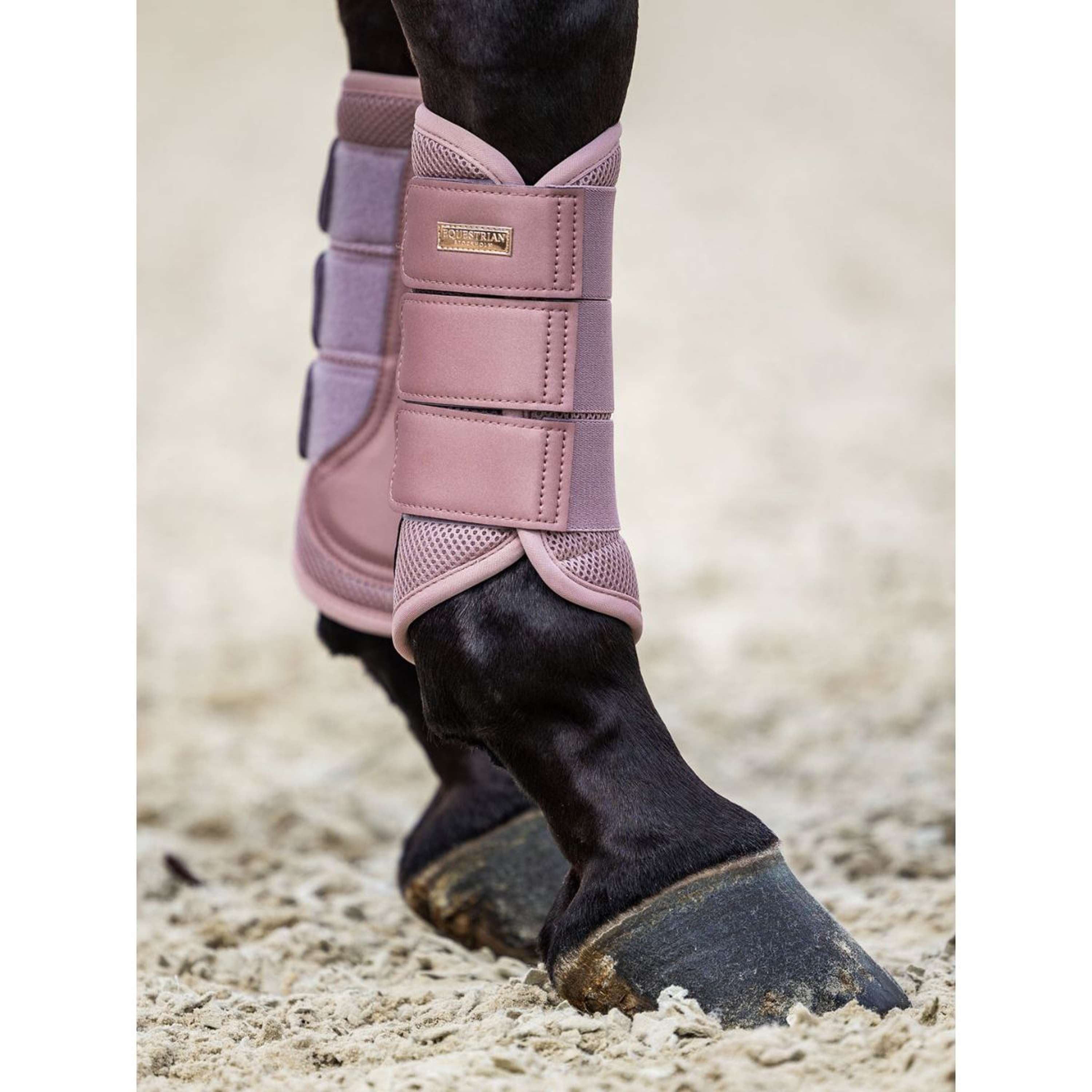 Equestrian Stockholm Guêtres Classic Mesh Rose