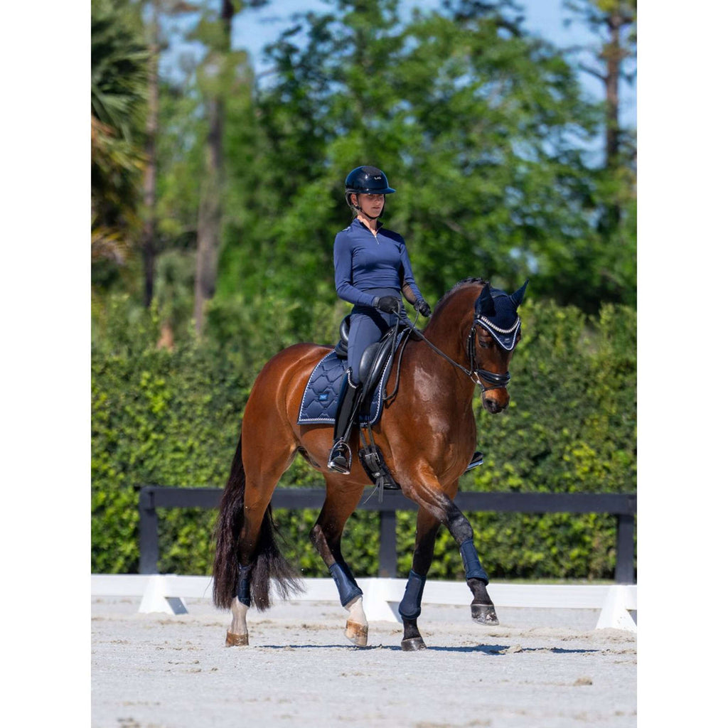 Equestrian Stockholm Guêtres Classic Mesh Midnight Blue