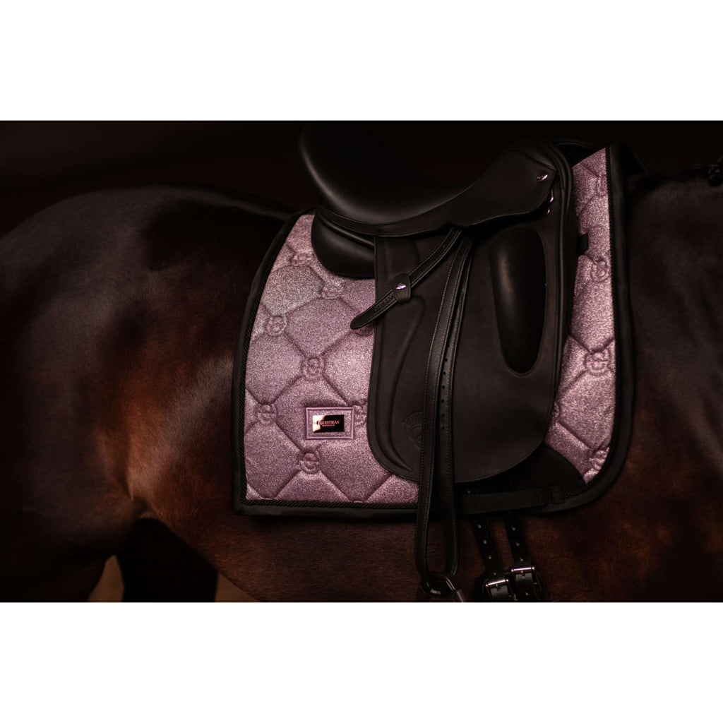 Equestrian Stockholm Tapis de Selle Dressage Pink Glimmer