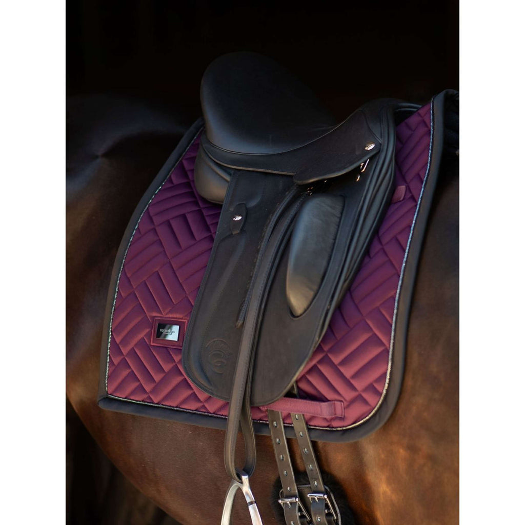 Equestrian Stockholm Tapis de Selle Modern Dressage Purple Night
