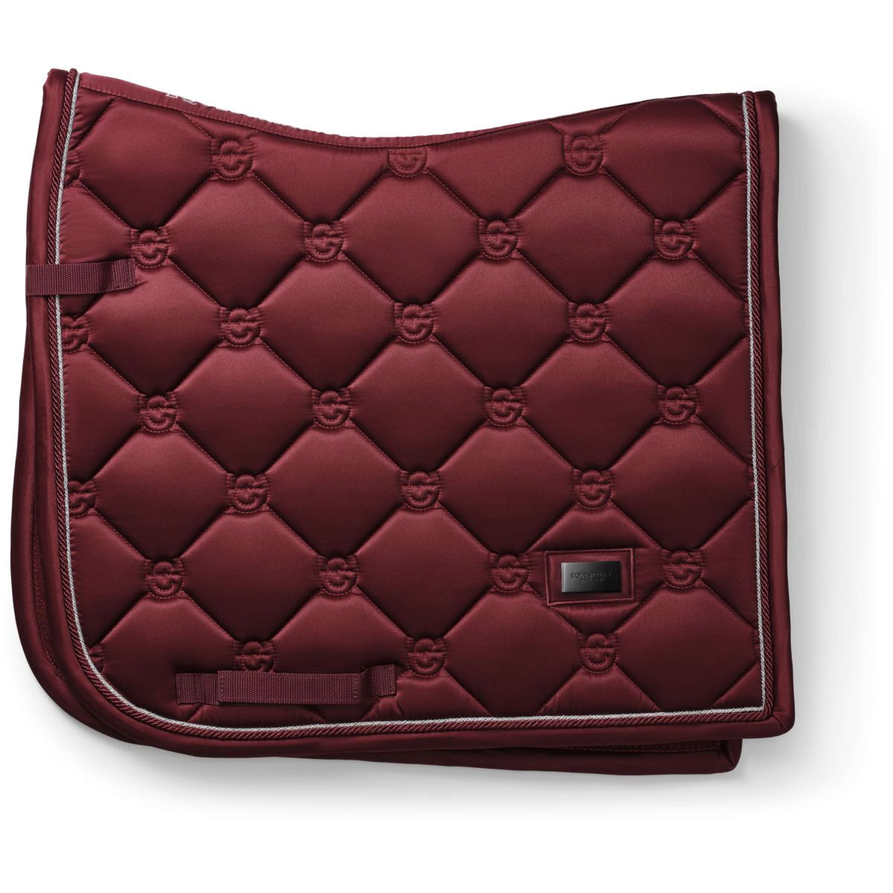 Equestrian Stockholm Tapis de Selle Dressage Bordeaux