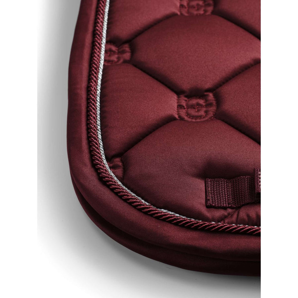 Equestrian Stockholm Tapis de Selle Dressage Bordeaux