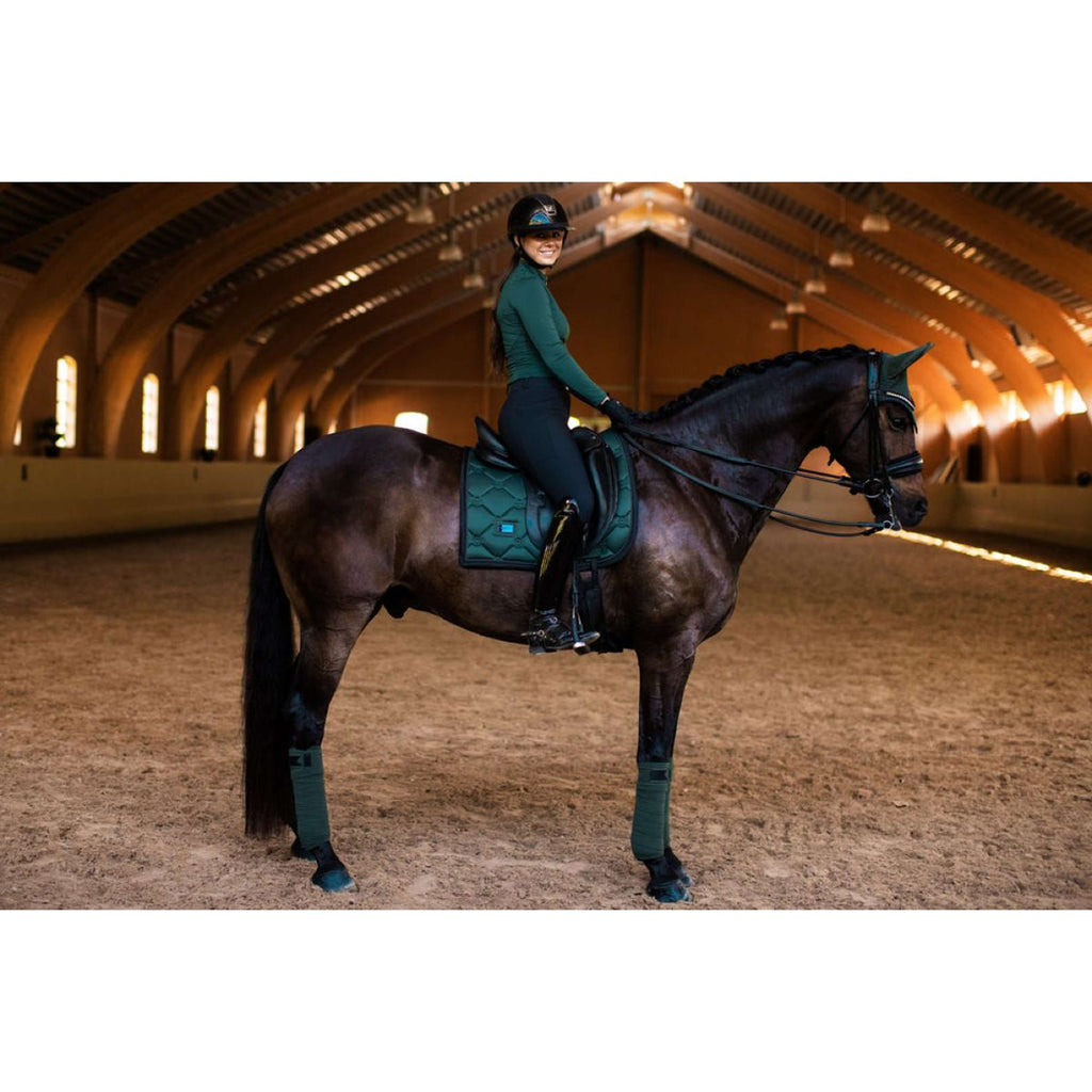 Equestrian Stockholm Tapis de Selle Dressage Sycamore Green