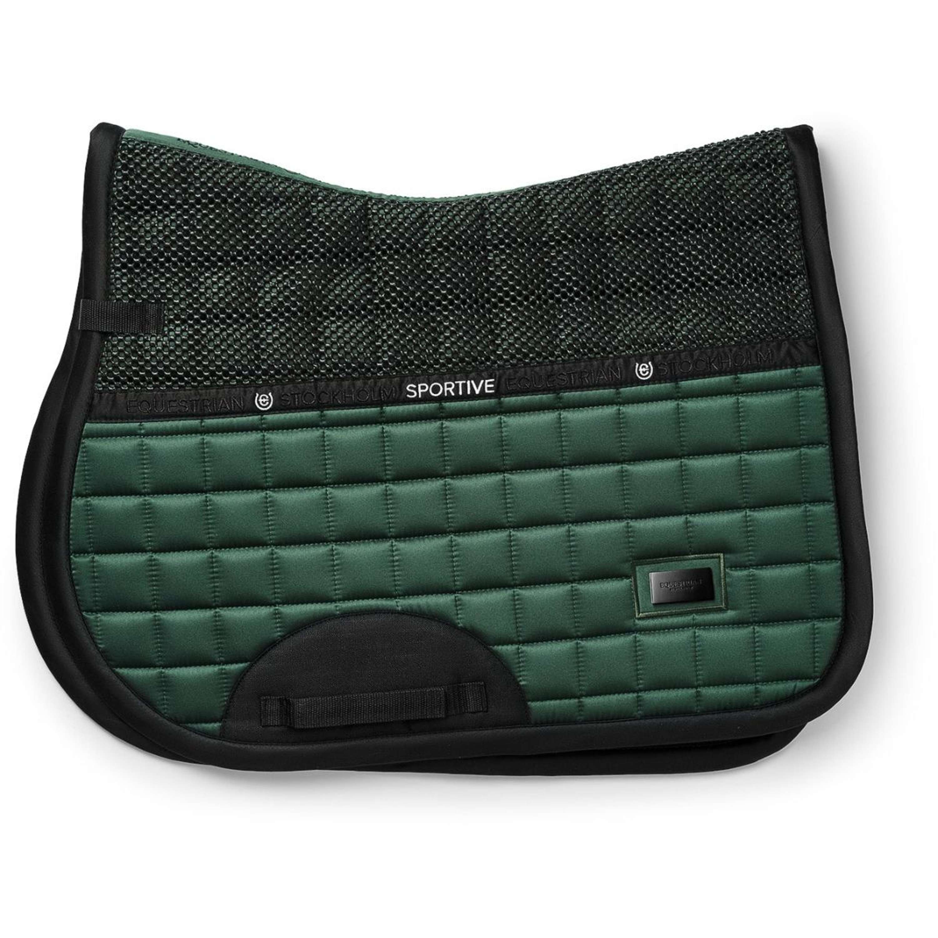 Equestrian Stockholm Tapis de Selle Sportive de Saut Sycamore Green