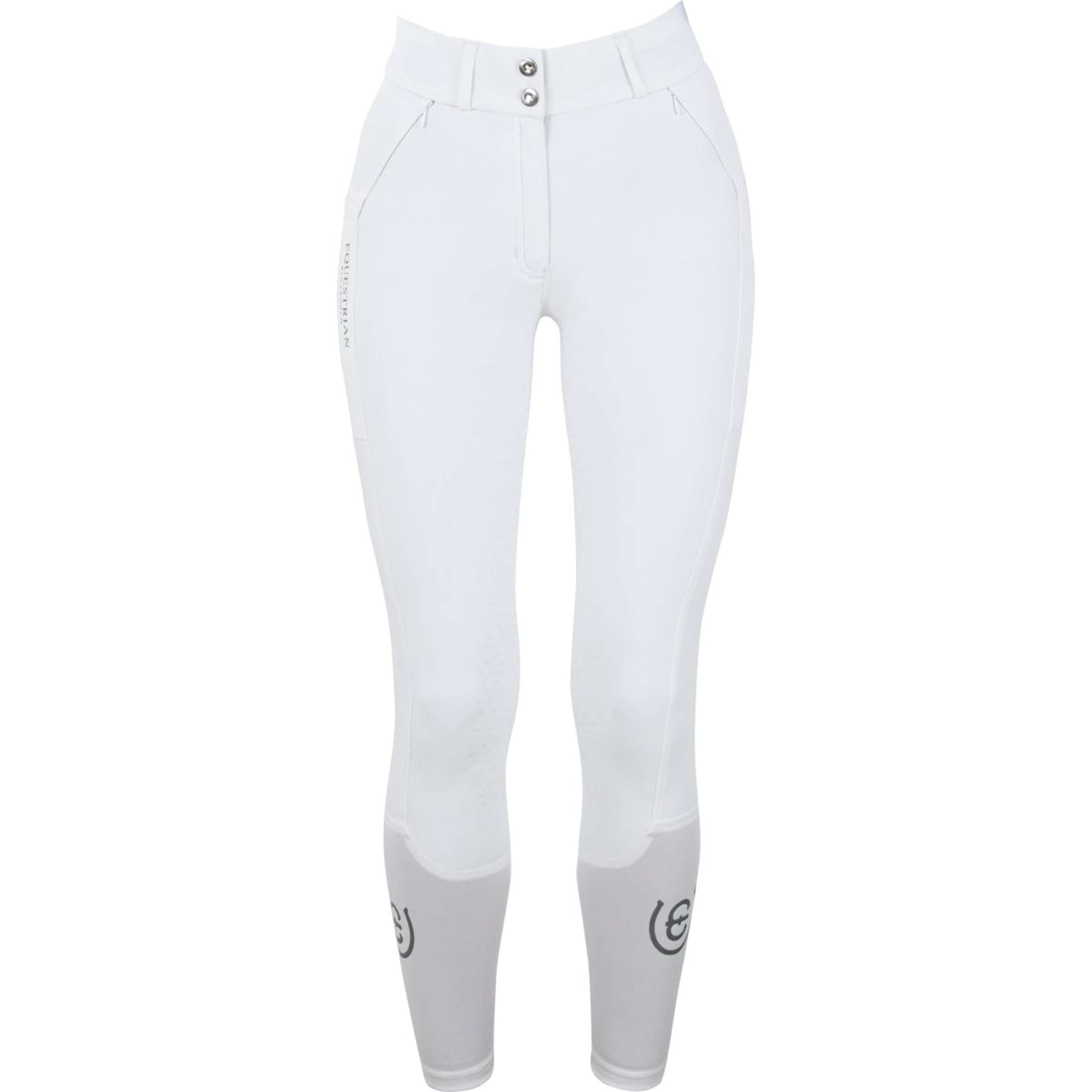 Equestrian Stockholm Pantalon d'Équitation Elite Dressage Blanc
