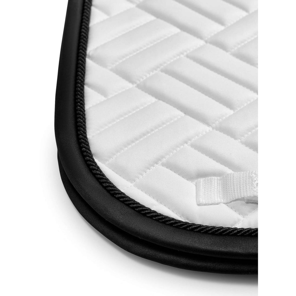 Equestrian Stockholm Tapis de Selle Modern Dressage Blanc/Noir