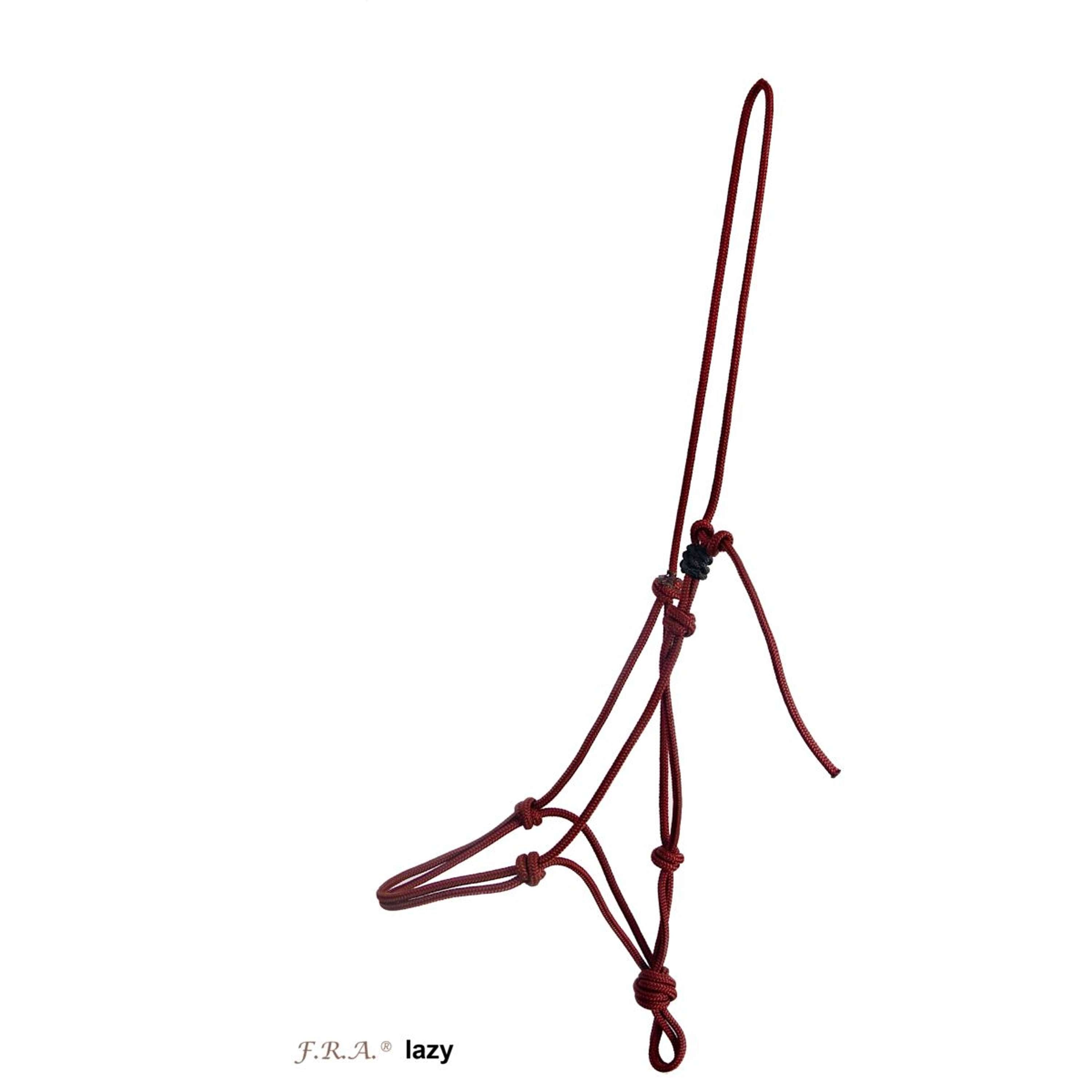 F.R.A. Licol en Corde Lazy Bordeaux