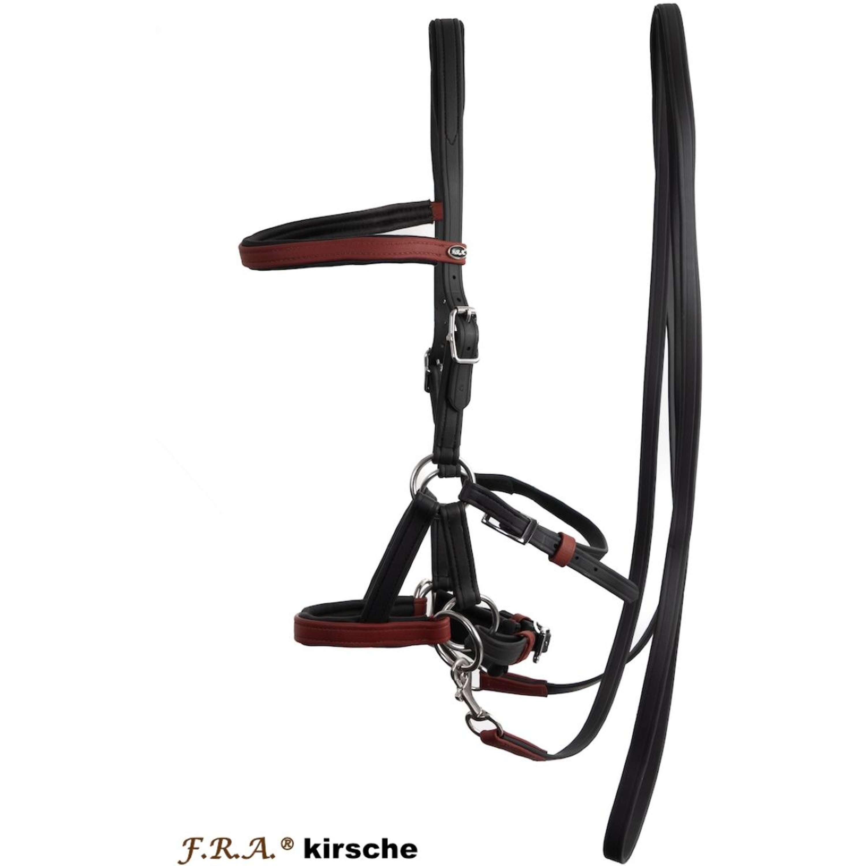 F.R.A. Bridon sans Mors kirsche Bordeaux
