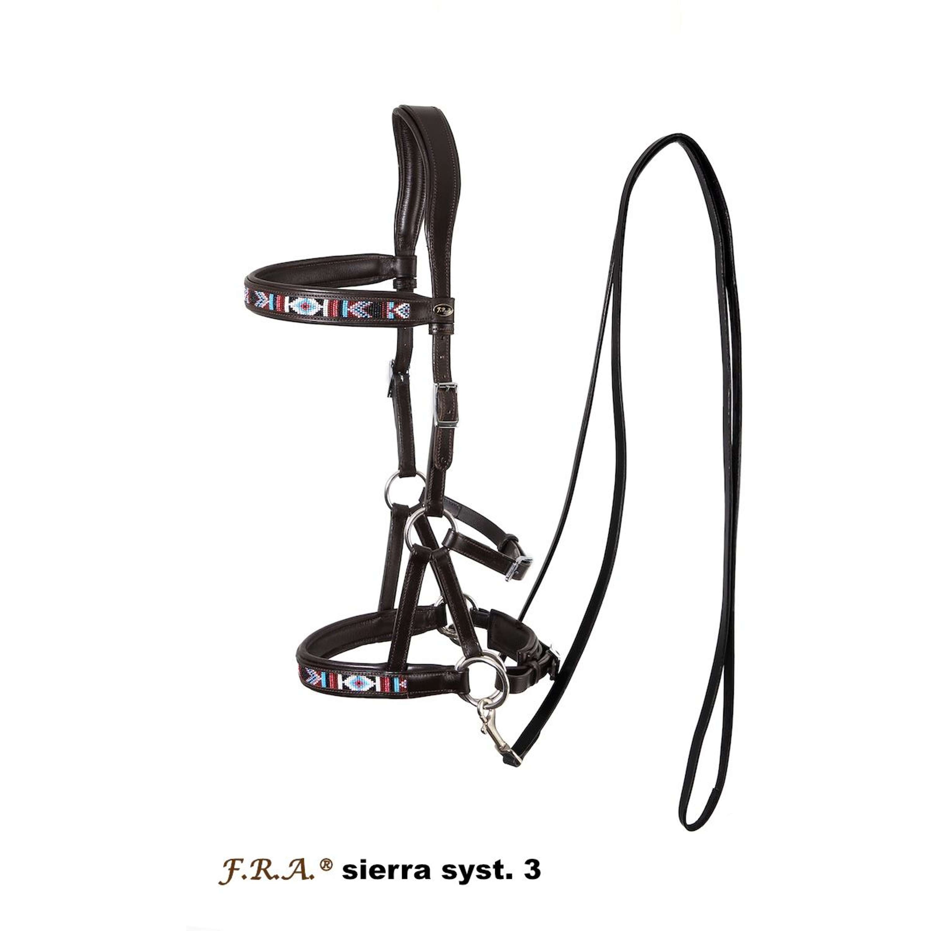 F.R.A. Bridon sans Mors sierra systeem 3 Marron