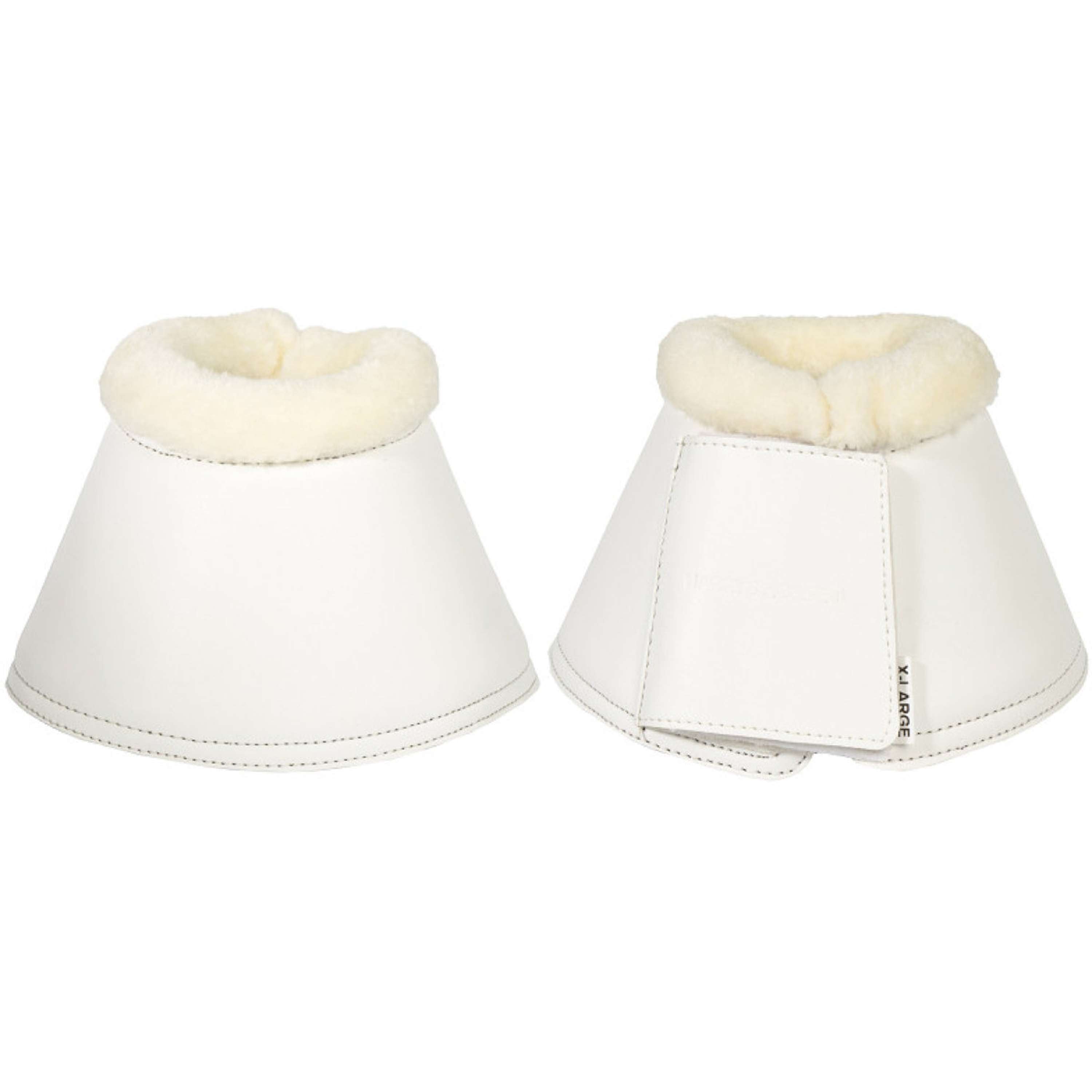 Harry's Horse Cloches d'Obstacles Excellent Faux Fur Blanc