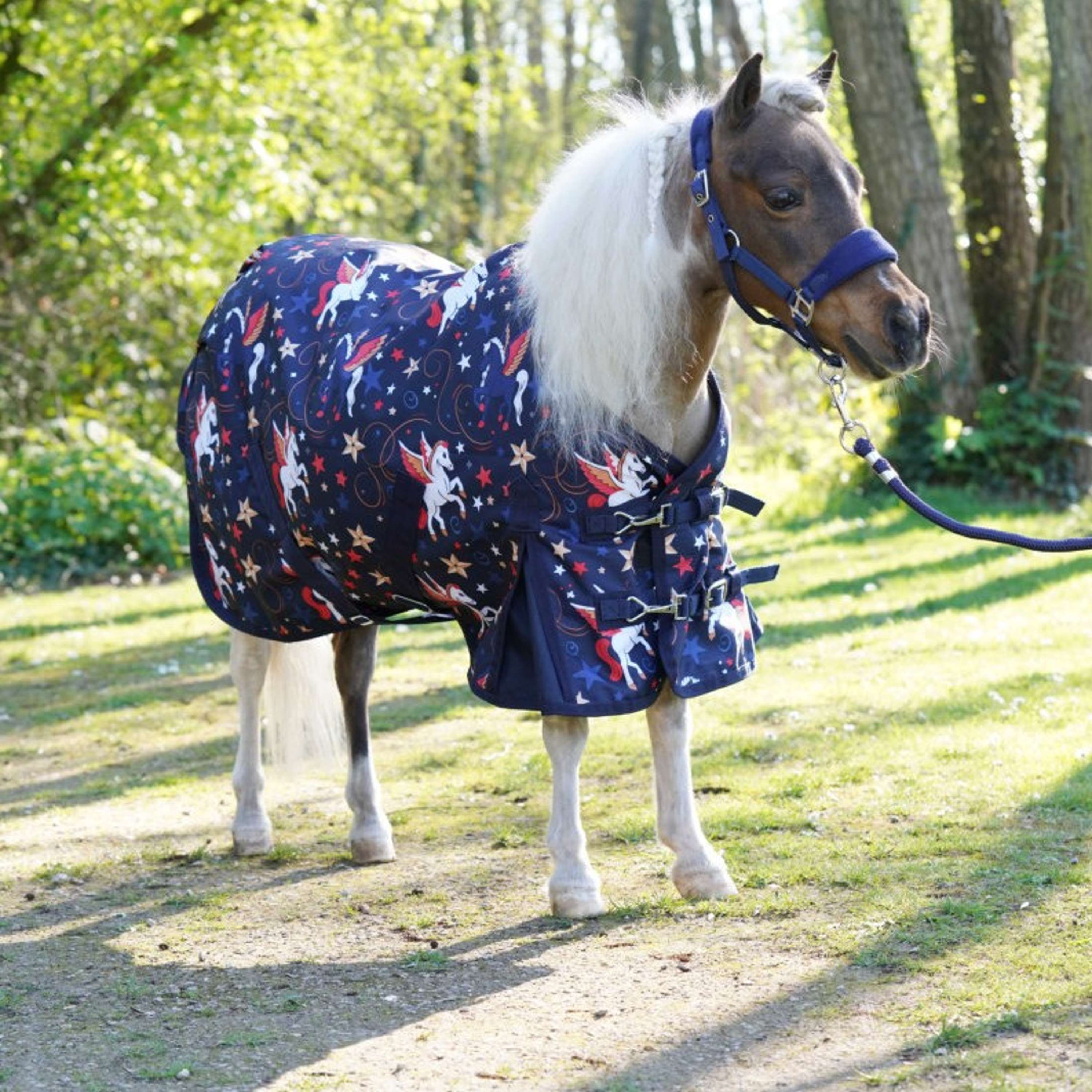 HB Couverture d'Extérieur Little Sizes Navy Flying Horse