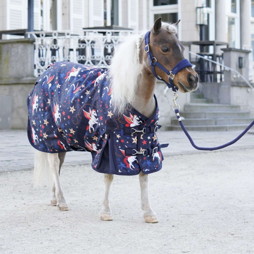 HB Couverture d'Extérieur Little Sizes Navy Flying Horse