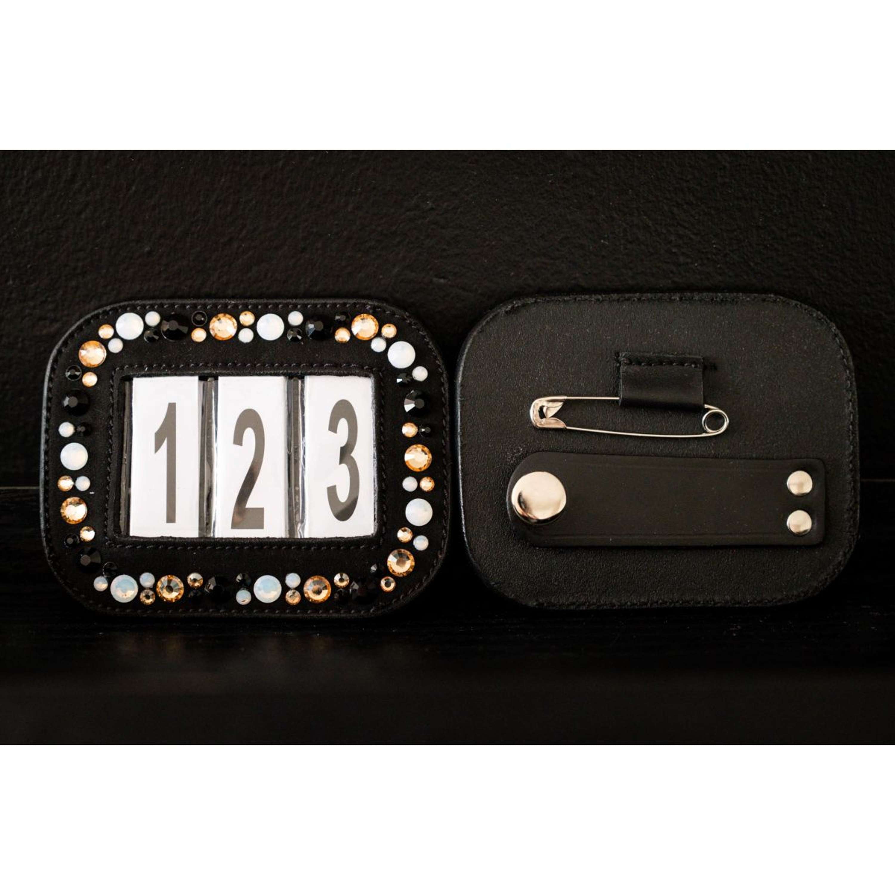 HB Ruitersport Chiffres de Bride Showtime Shang-Hai Noir