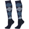 Harry's Horse Chaussettes d'Équitation Arygle Marin