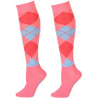 Harry's Horse Chaussettes d'Équitation Arygle Rose