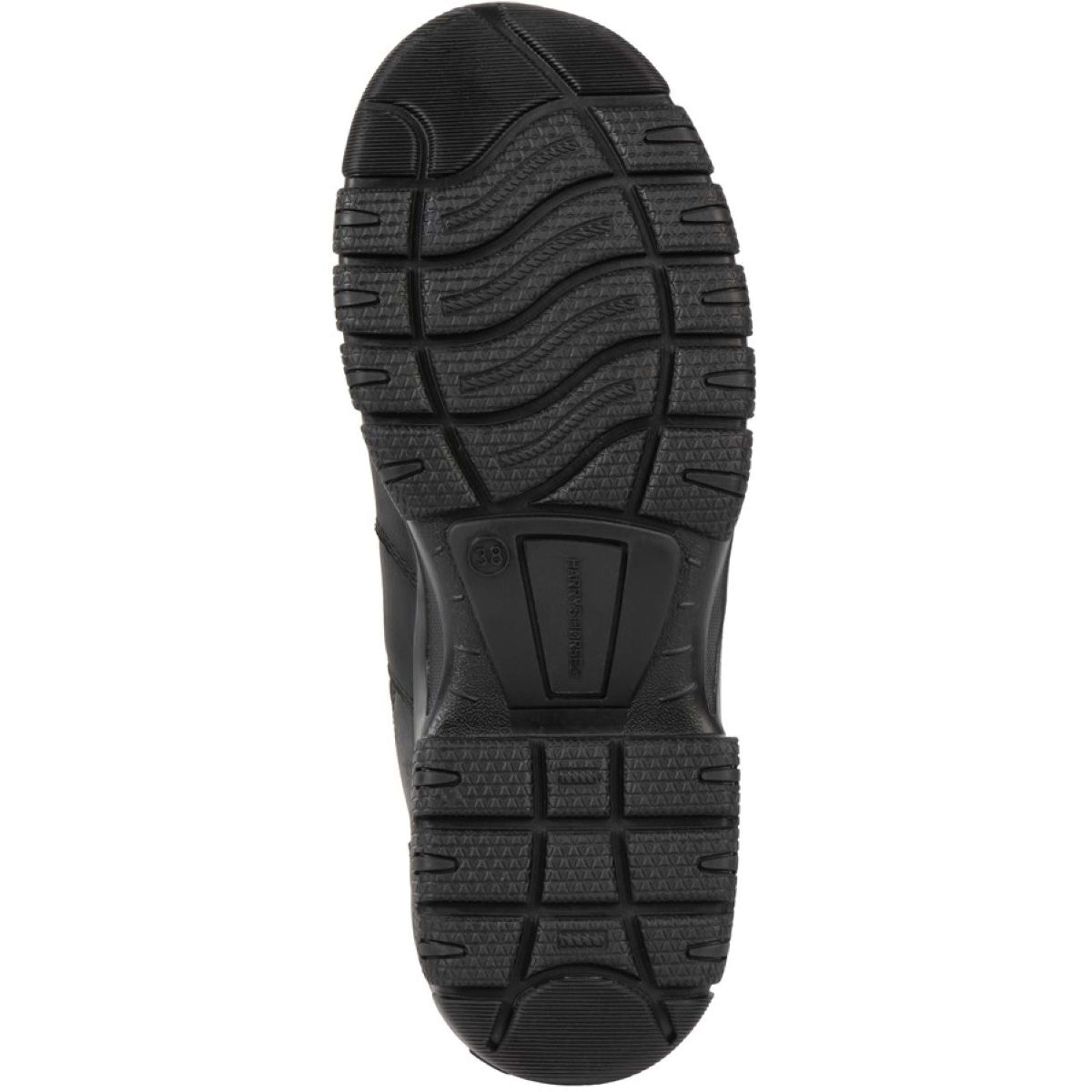Harry's Horse Chaussures d'Écurie Leder Safety Steel Toe Noir
