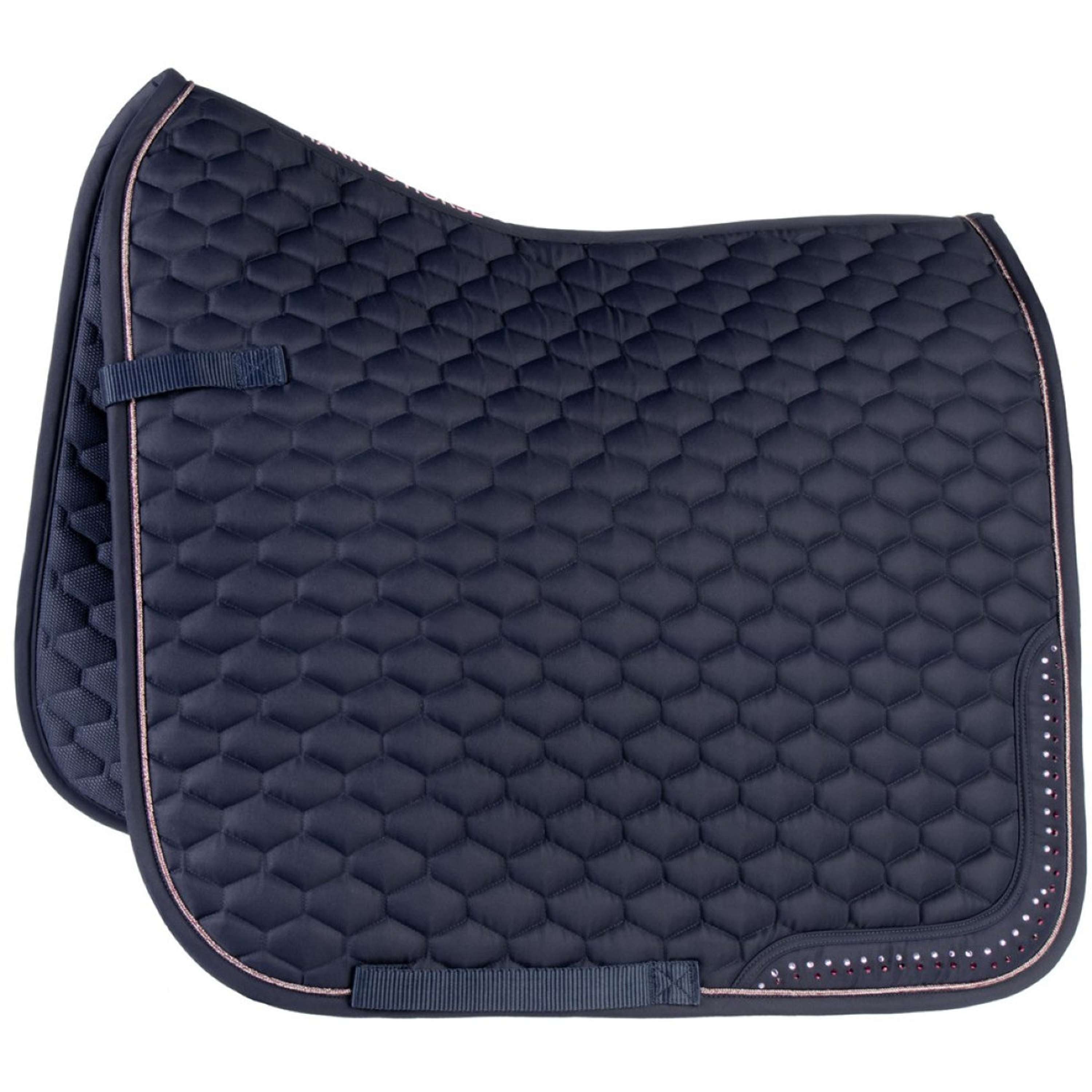 Harry's Horse Tapis de Selle Denici Cavalli Purple Passion Dressage Peacoat