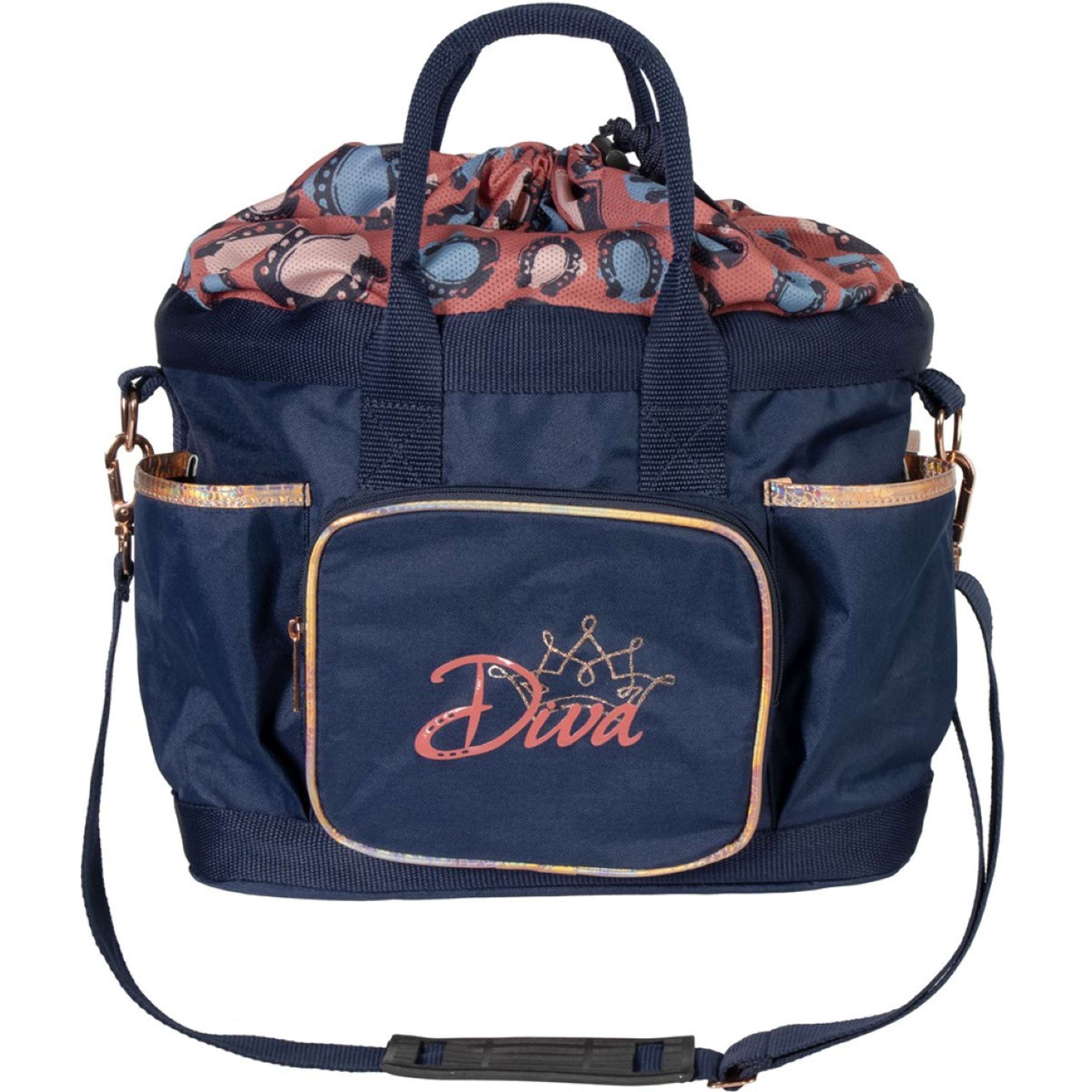 Harry's Horse Trousse de Pansage Diva Mauvewood Collegiate-Blue
