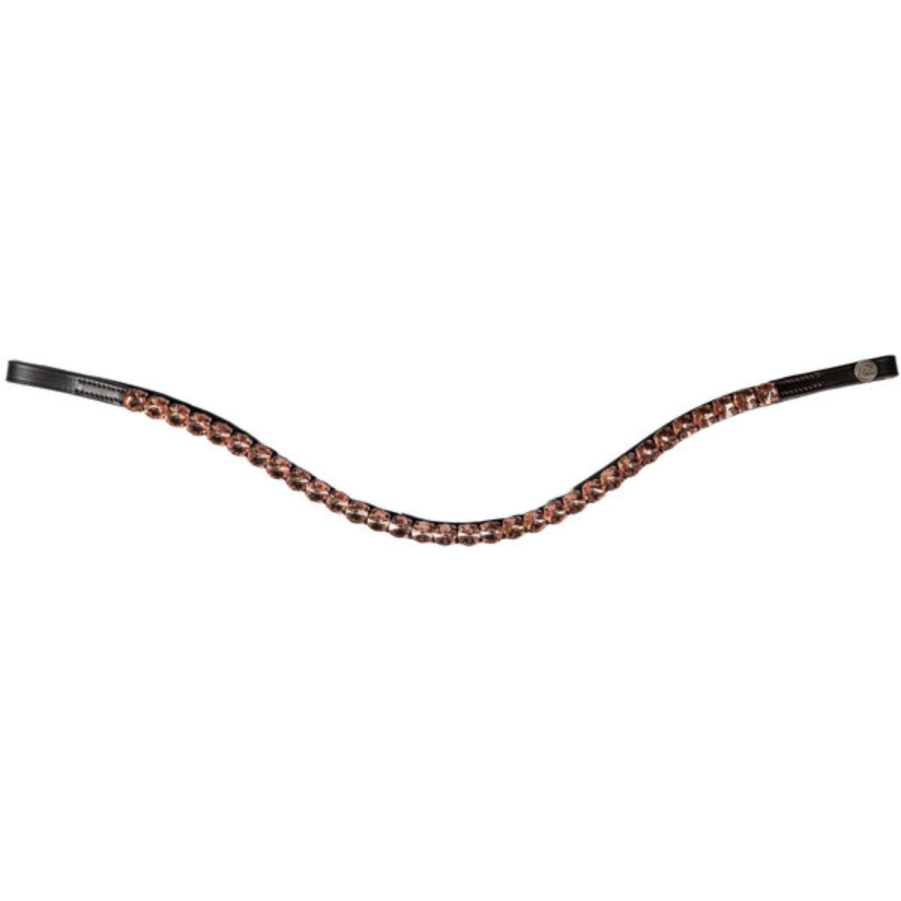 HKM Frontal Rosegold Glamour Marron/Or Rose