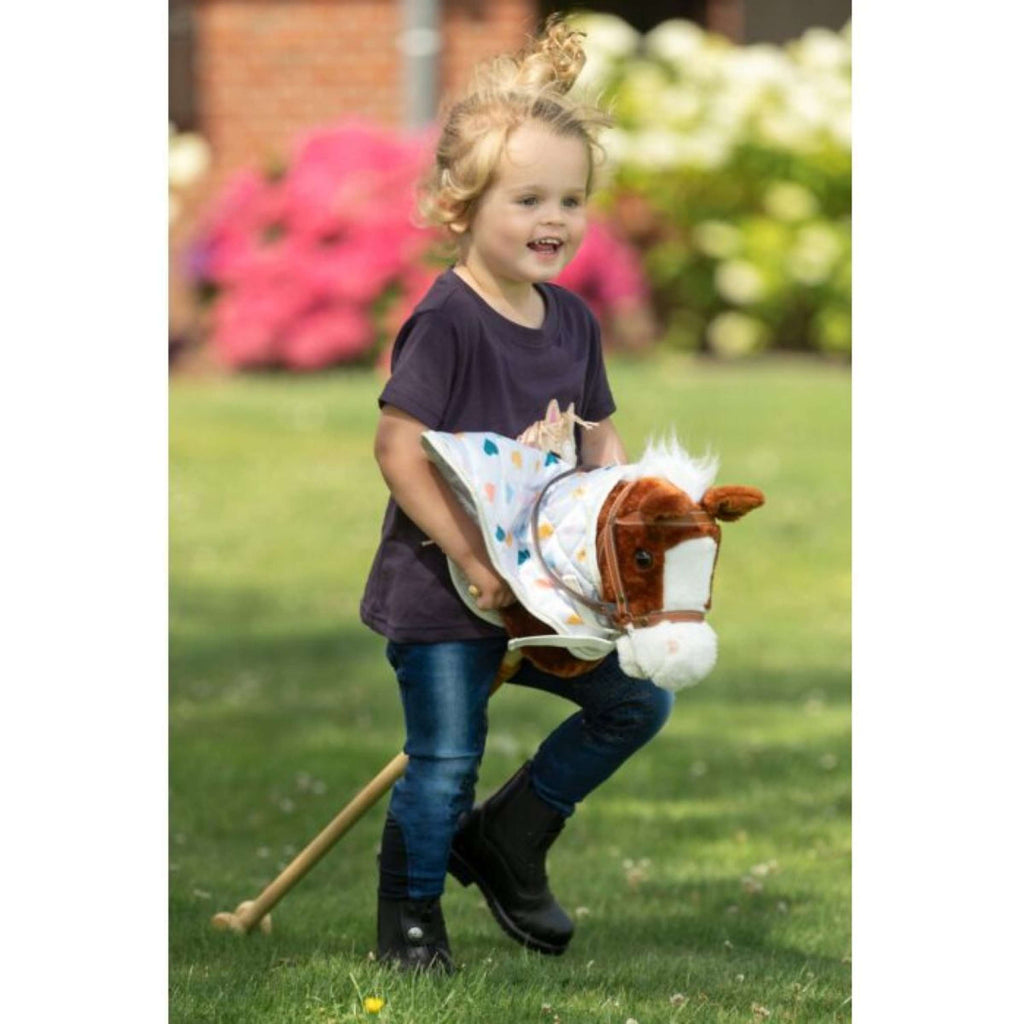 HKM Hobby Horse à Roulettes Bella Marron