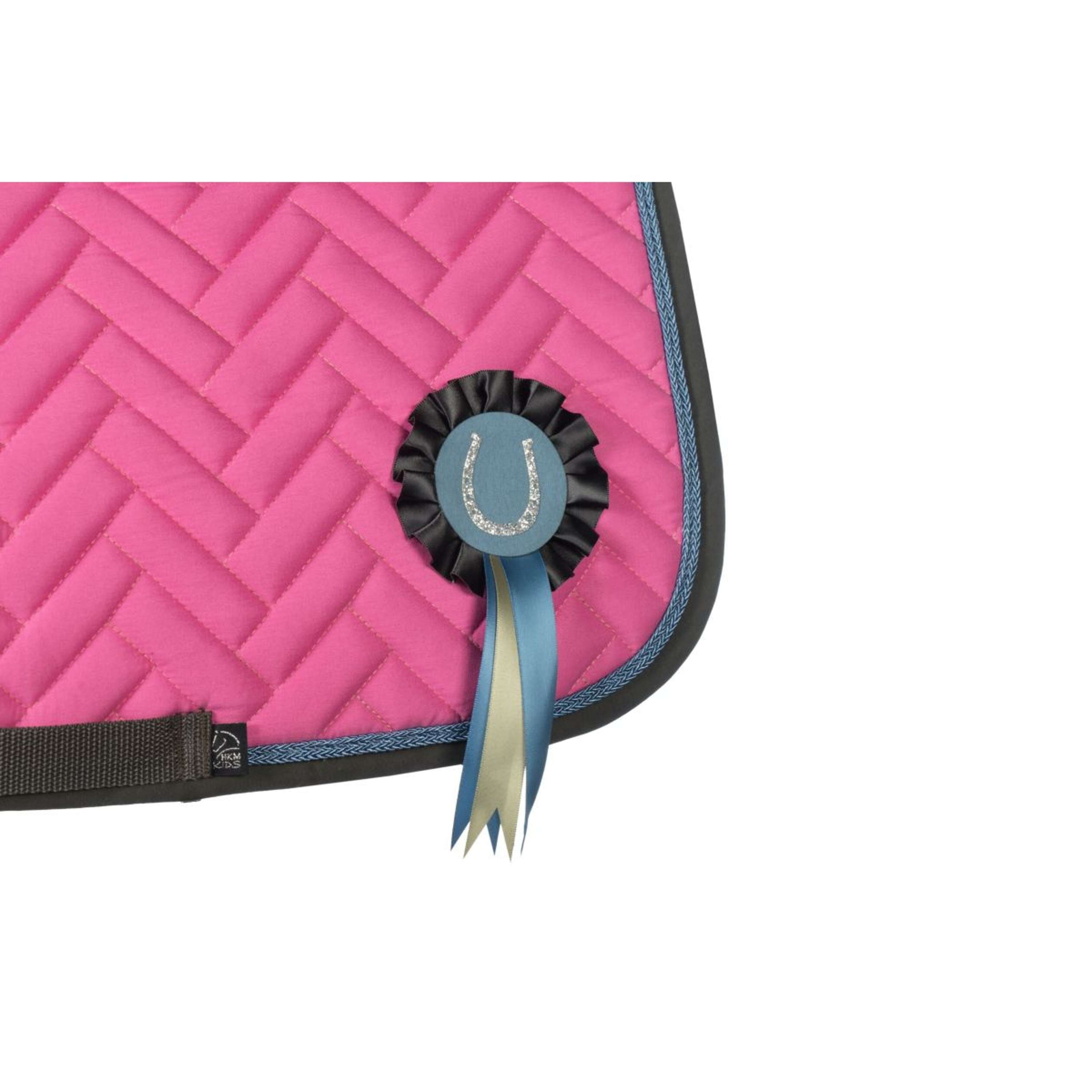 HKM Tapis de Selle Nele Polyvalent Rose