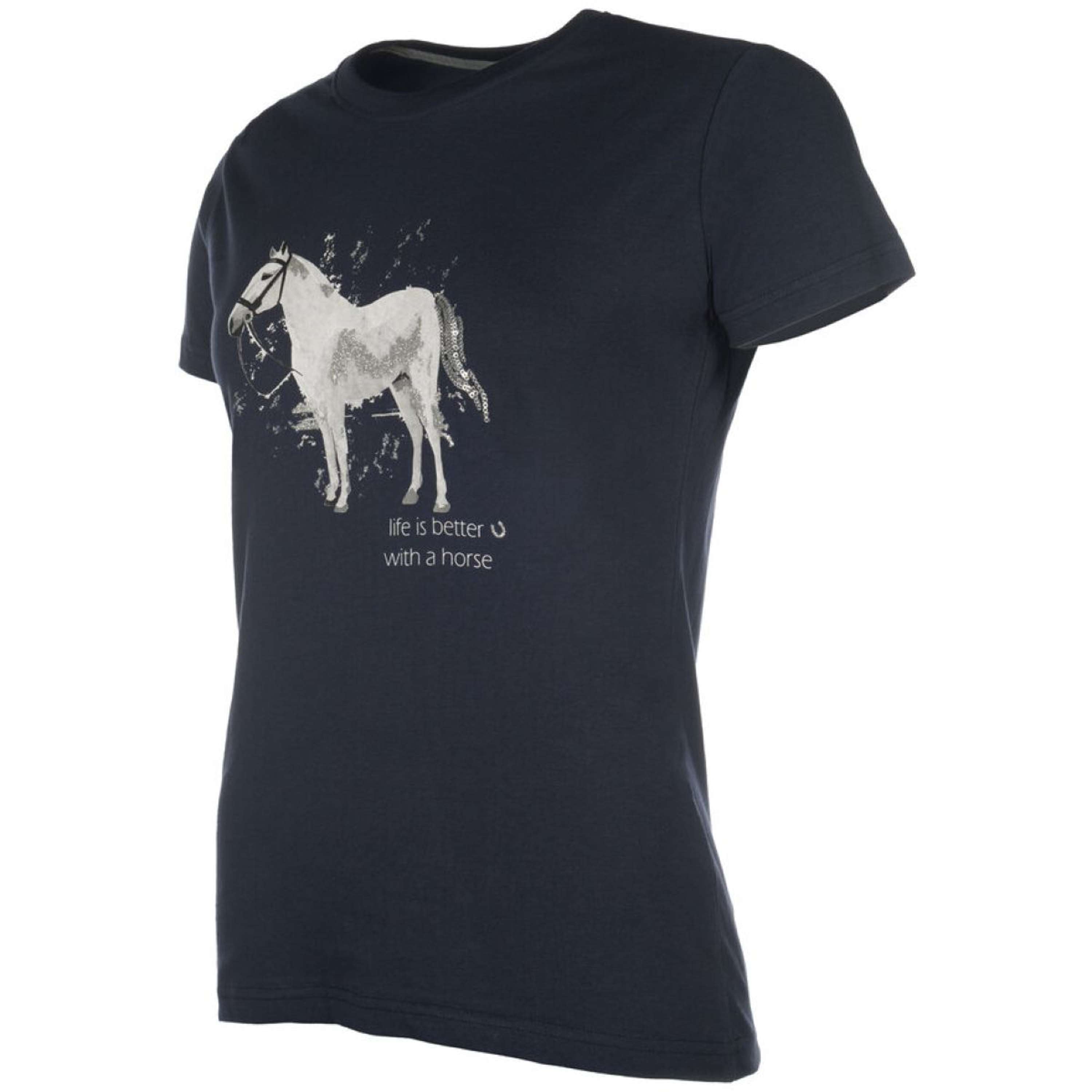 HKM T-Shirt Sparkle Bleu foncé