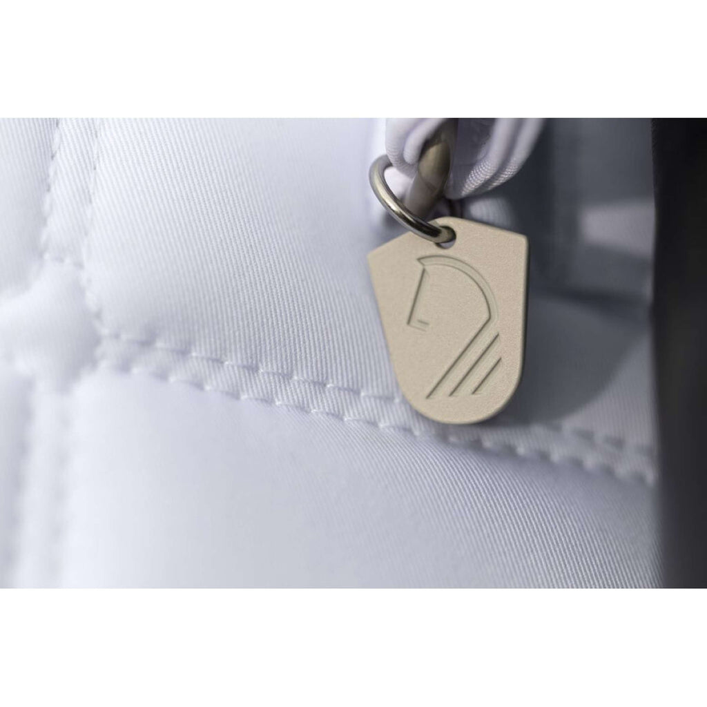 HKM Tapis de Selle Amalfi Competition Dressage Blanc