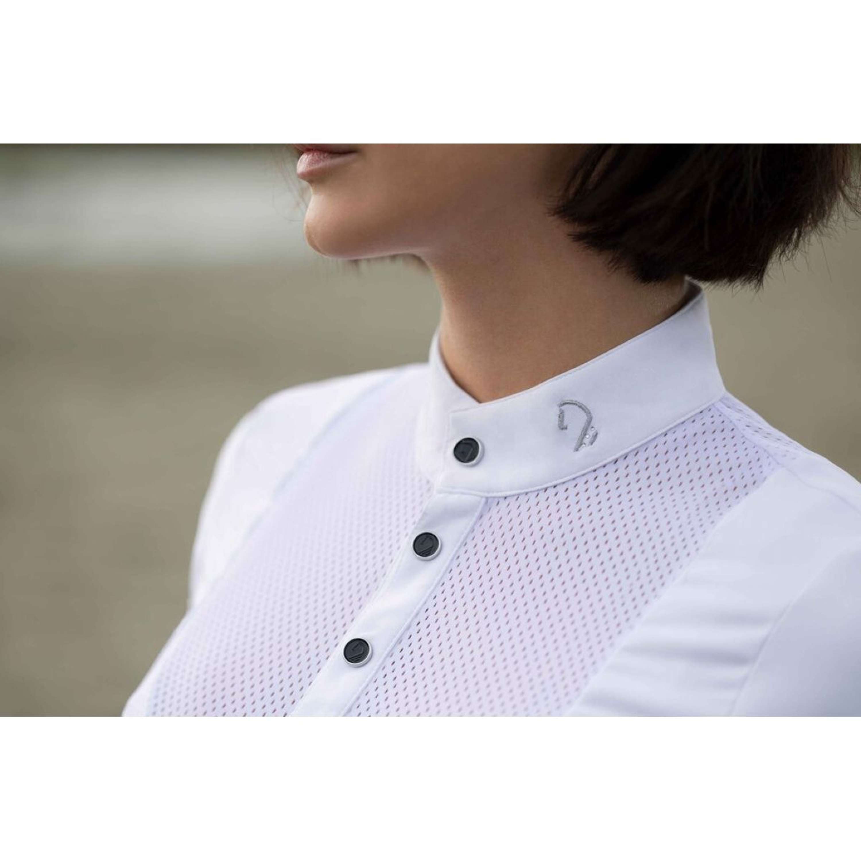 HKM T-shirt de Concours Amalfi Blanc