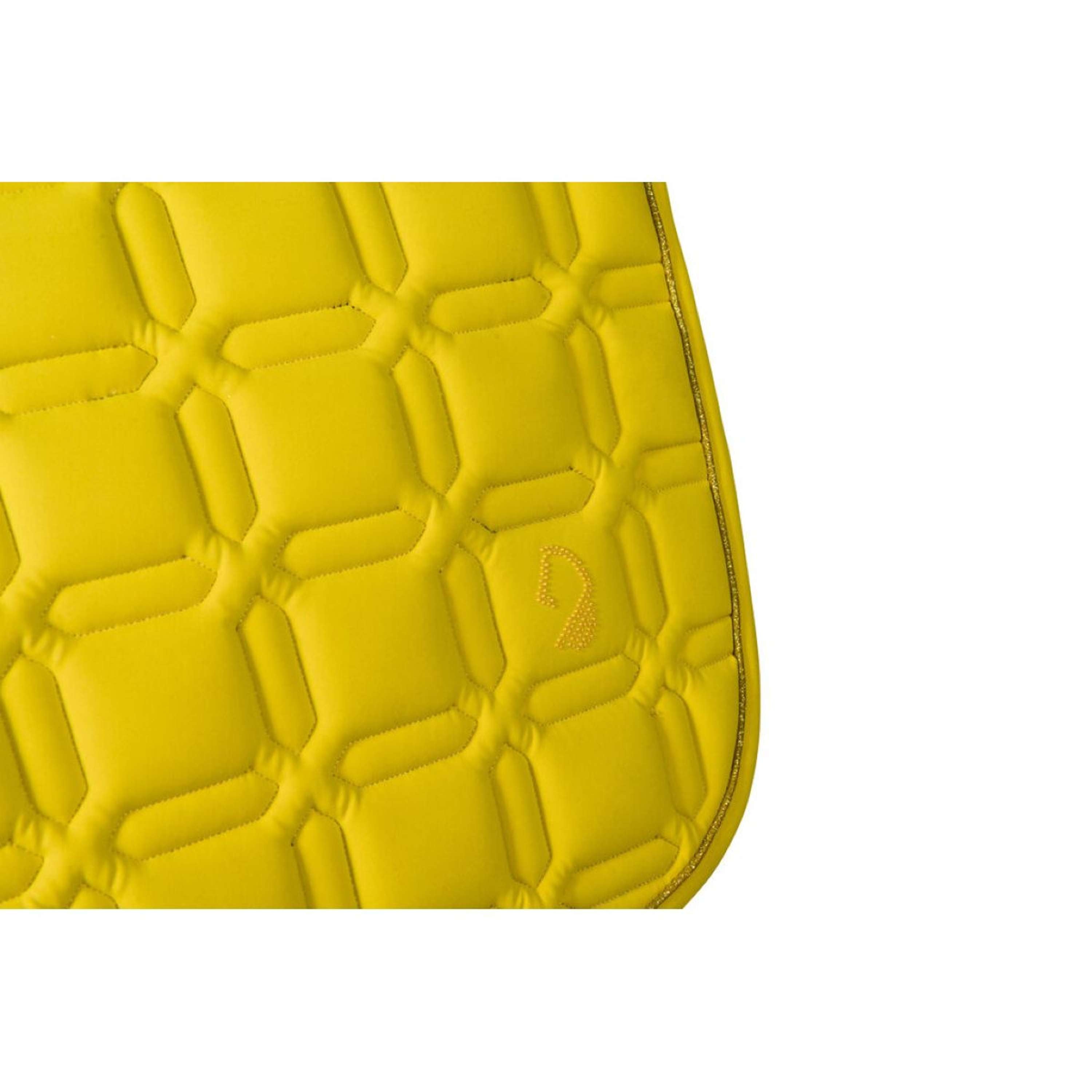 Lauria Garrelli Tapis de Selle Limone Elegant Dressage Citron