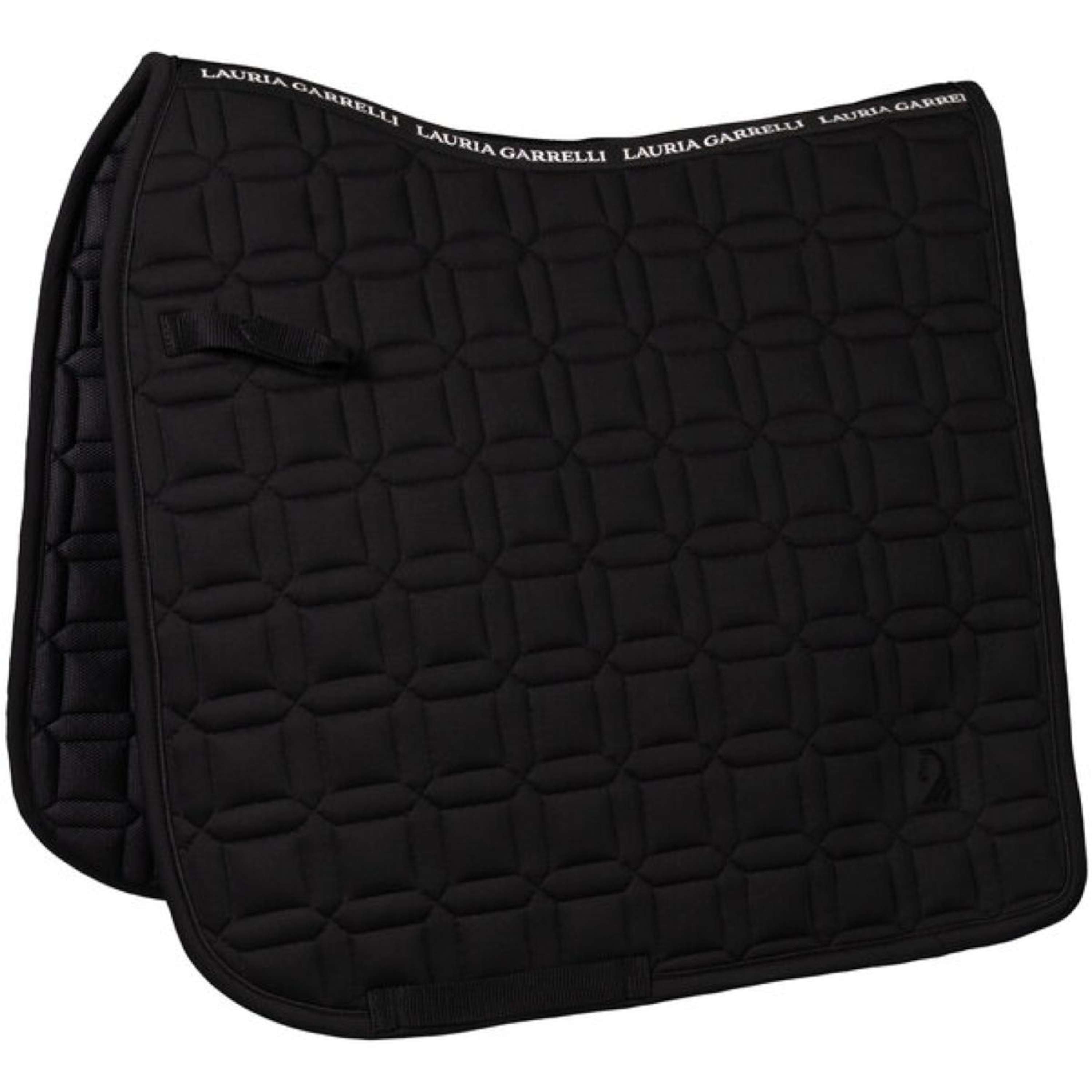 Lauria Garrelli Tapis de Selle Limone Elegant Polyvalent Noir