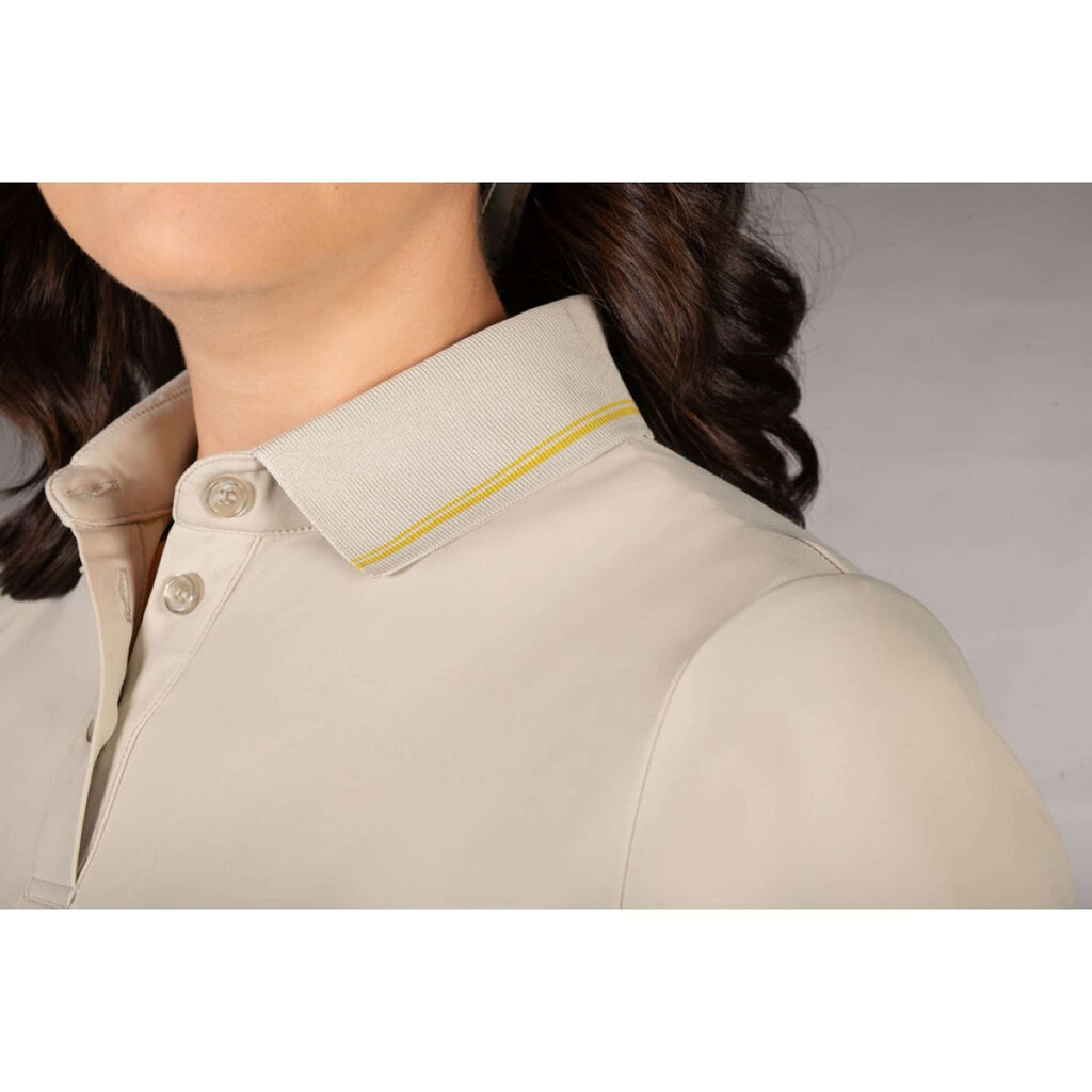 Lauria Garrelli Polo Limone Gris/Beige