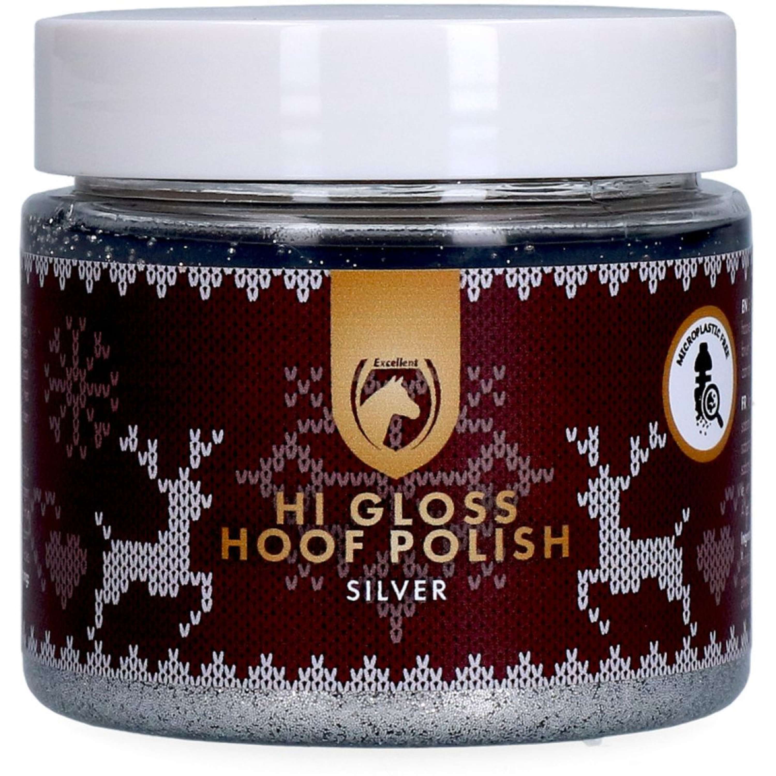 Excellent Hoof Polish Hi Gloss Christmas Argent