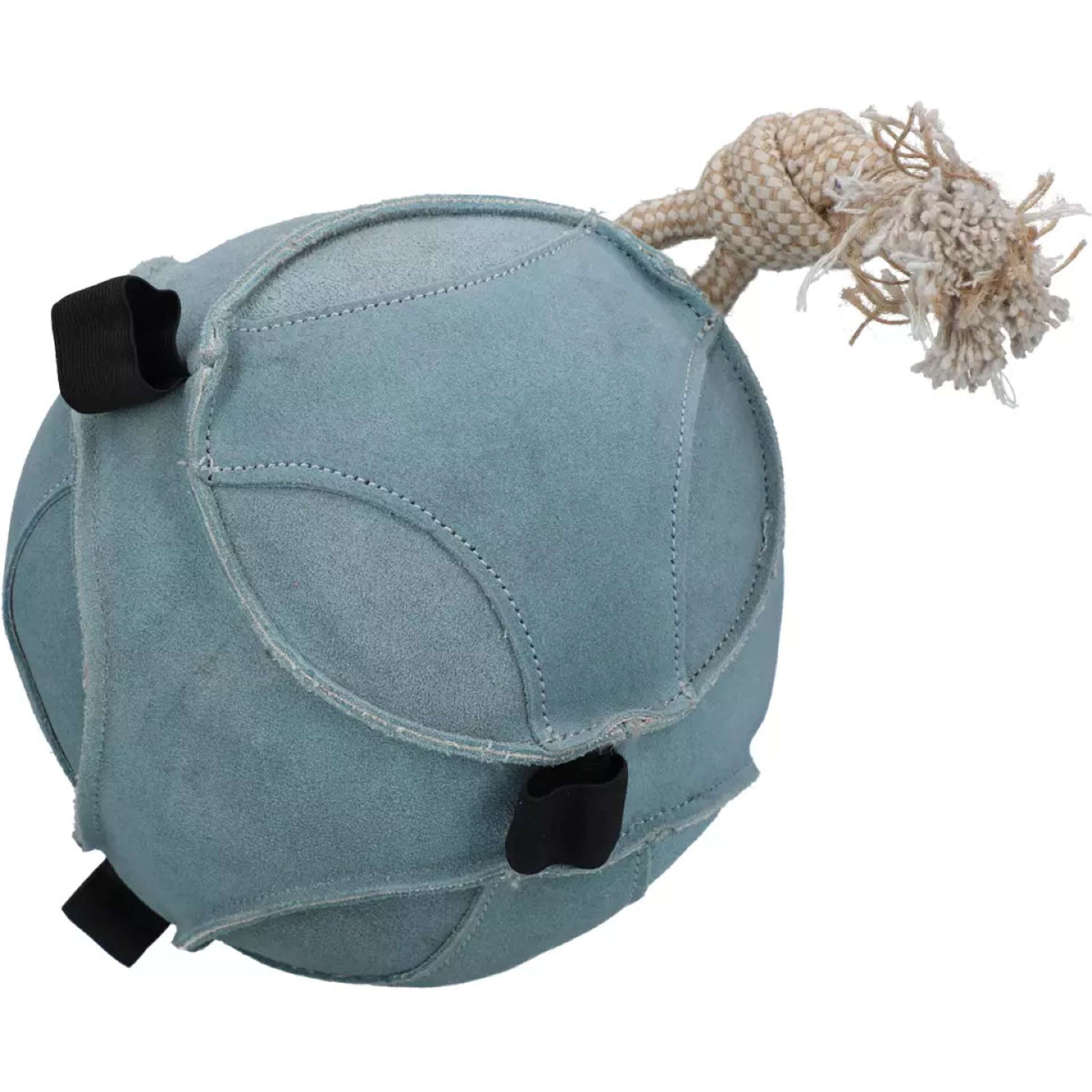 Excellent Balle de jeu amusante pour chevaux Suede Bleu
