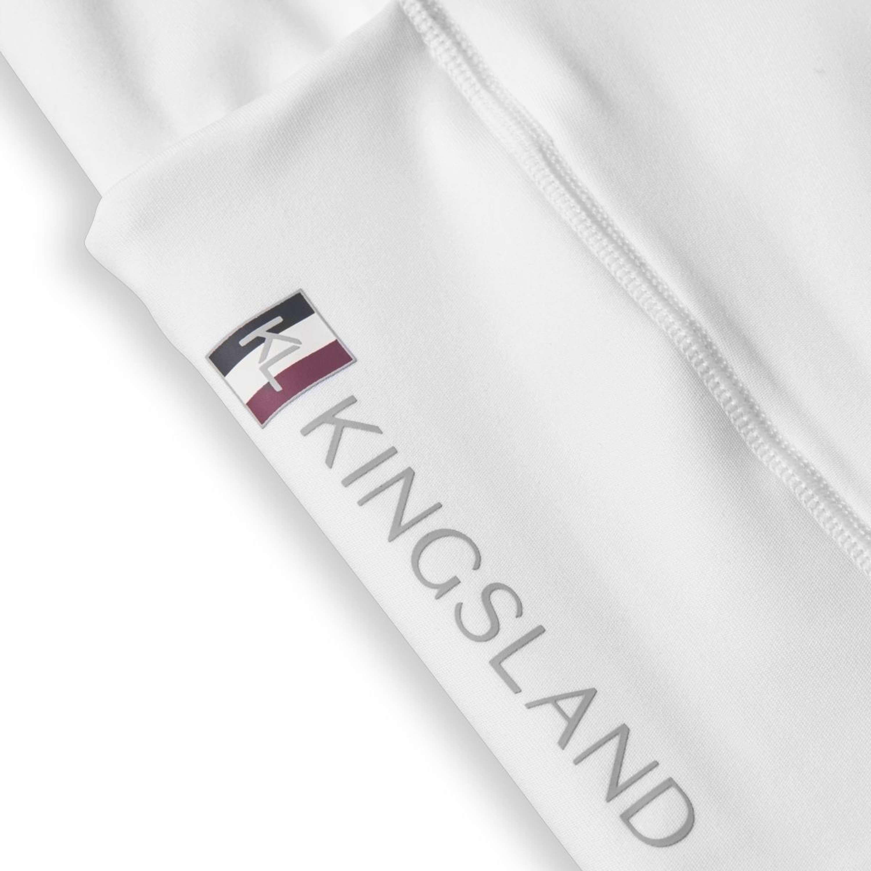 Kingsland Legging d'Équitation Classic Full Grip Blanc