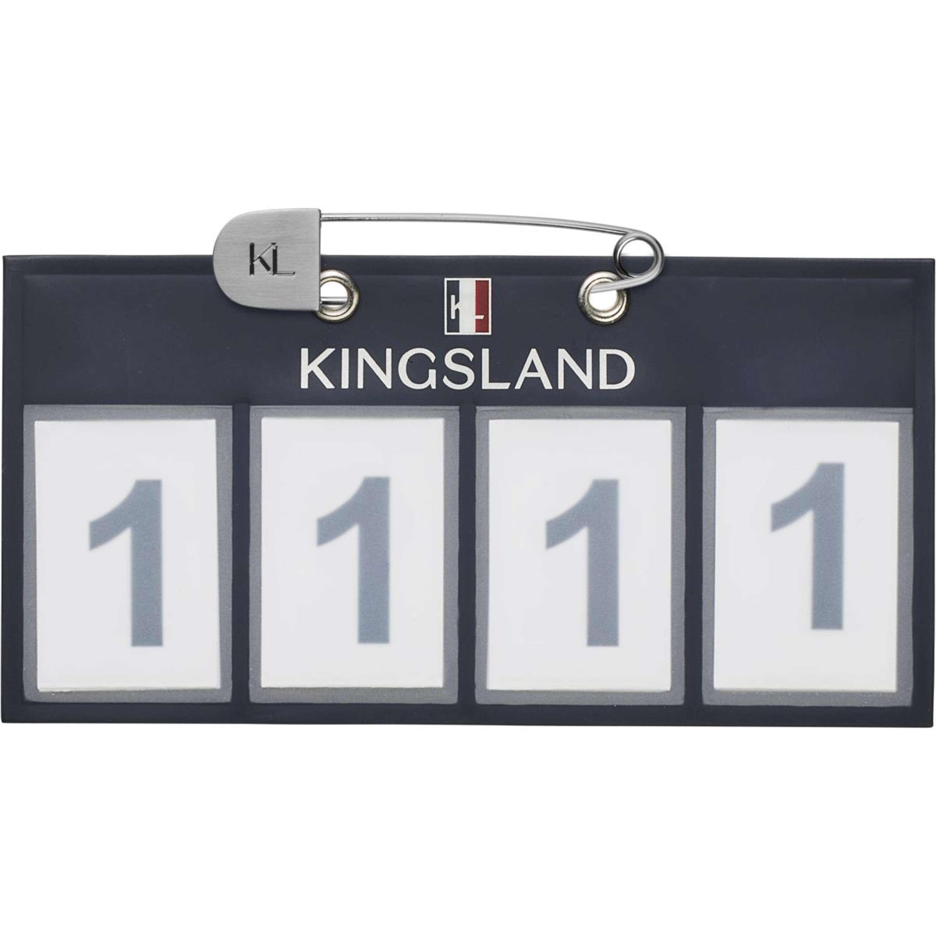 Kingsland Porte-numéro Classic 4 Chiffres Marin