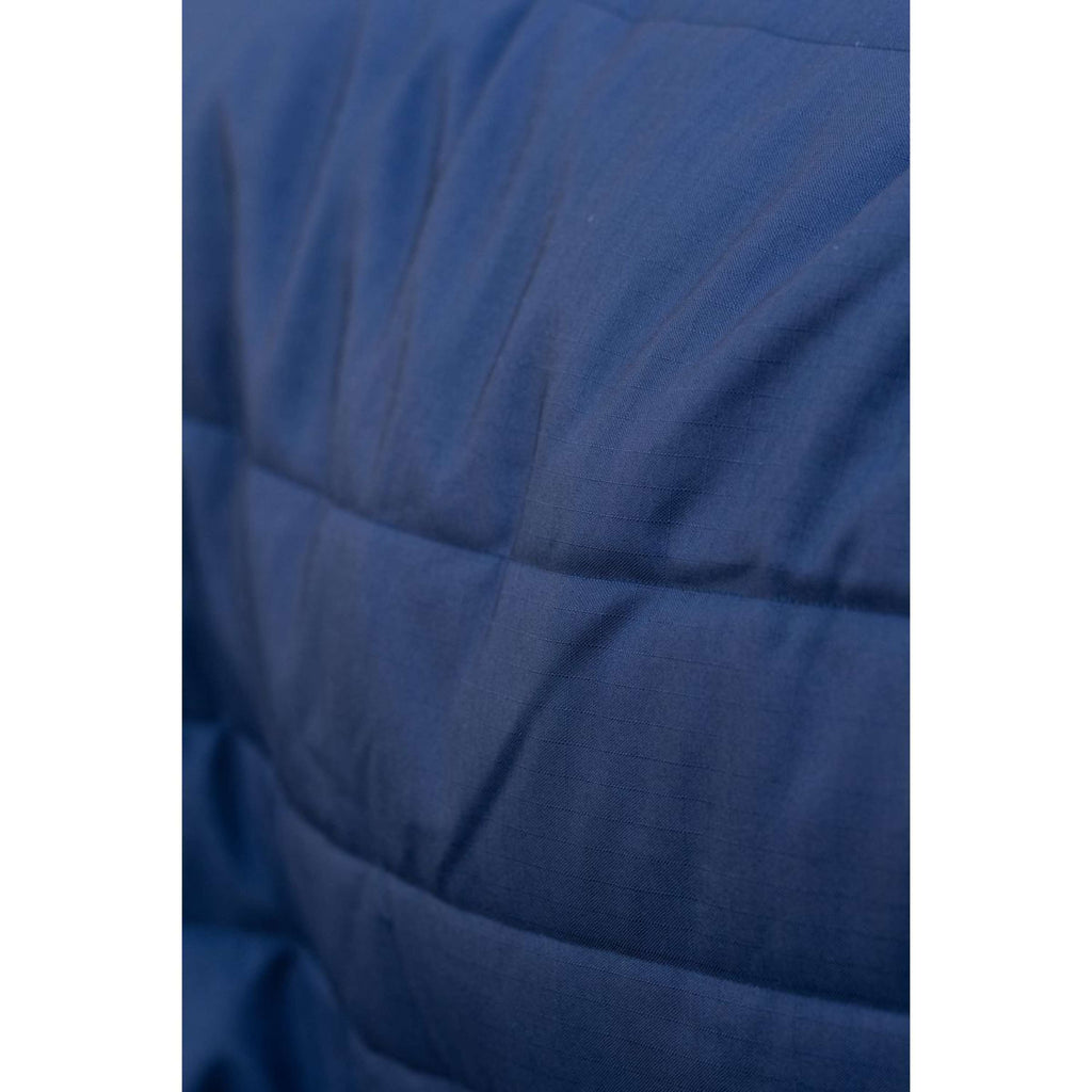 Rambo Optimo Couverture d'Écurie Plus 200g Navy/Thunderstorm Grey/Silver