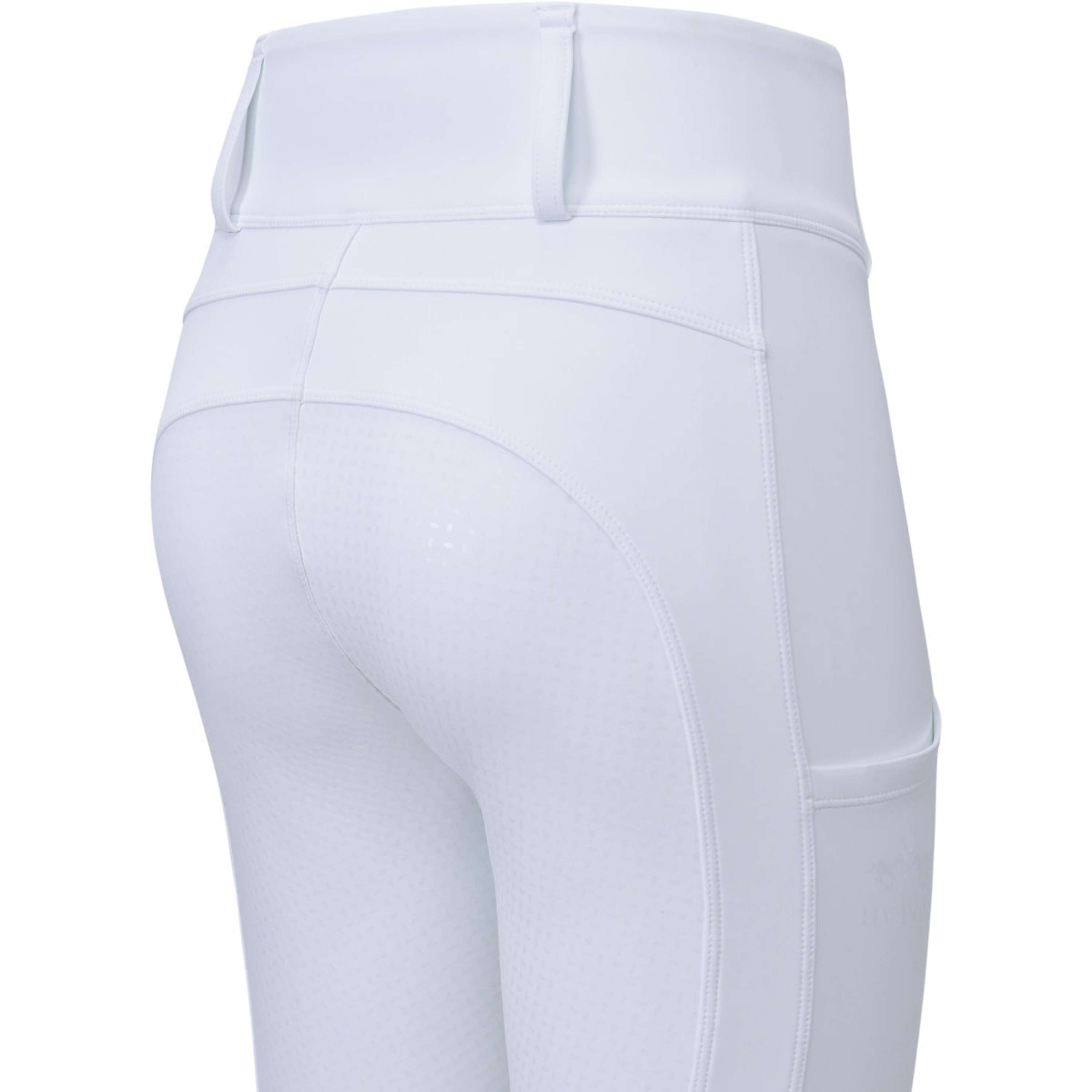 HV Polo Legging d'Ã‰quitation HVPManou Full Grip Blanc