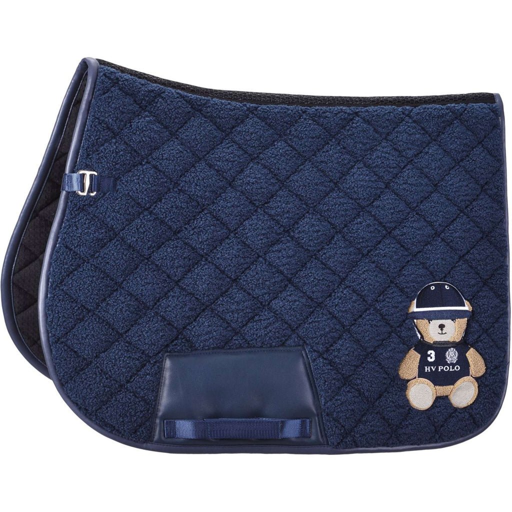 HV Polo Tapis de Selle HVPPolo teddy Polyvalent Marine