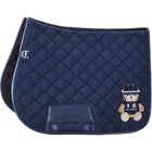 HV Polo Tapis de Selle HVPPolo teddy Polyvalent Marine
