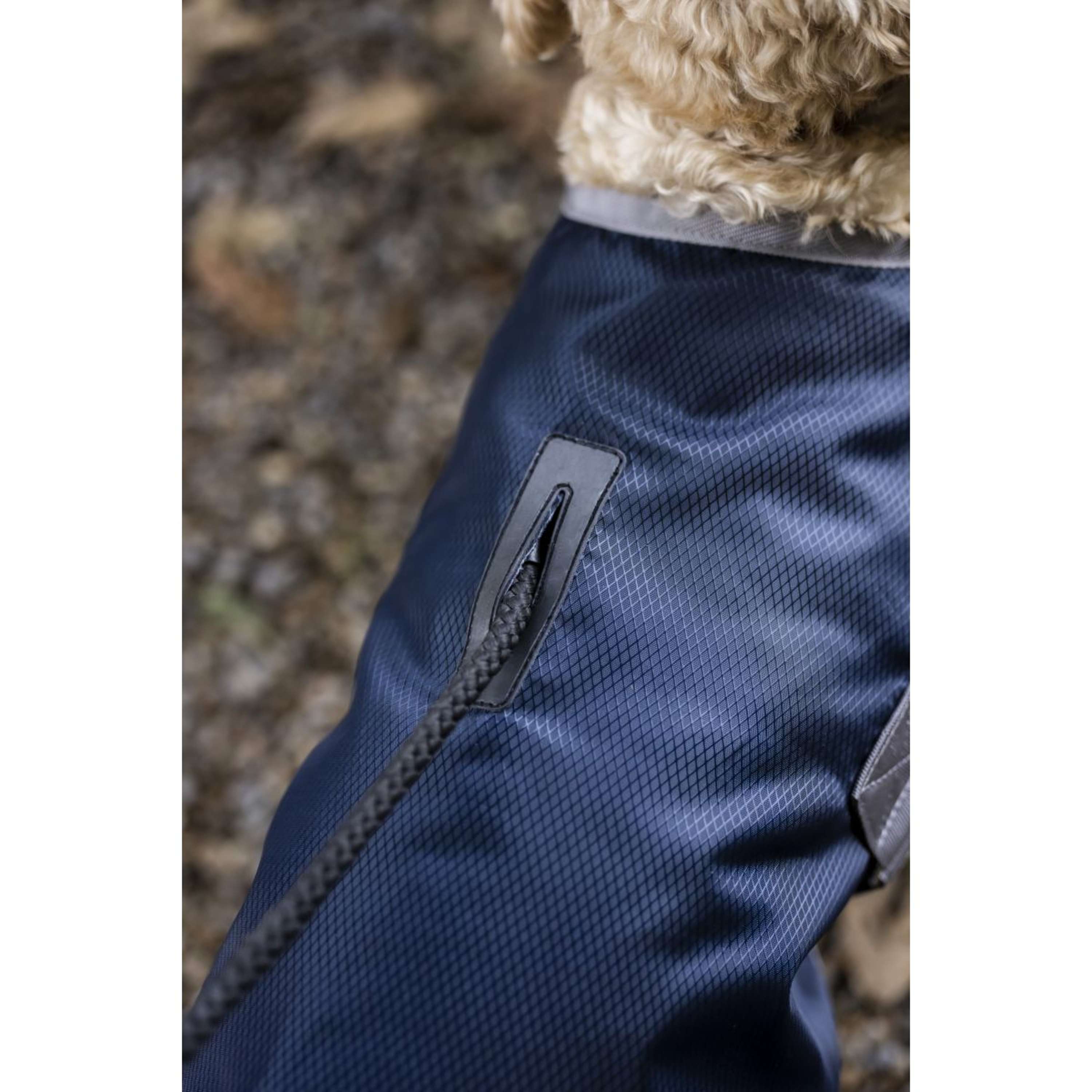 Horseware Ionic Therapy Dog Coat 50g Imperial Blue/Silver/Navy
