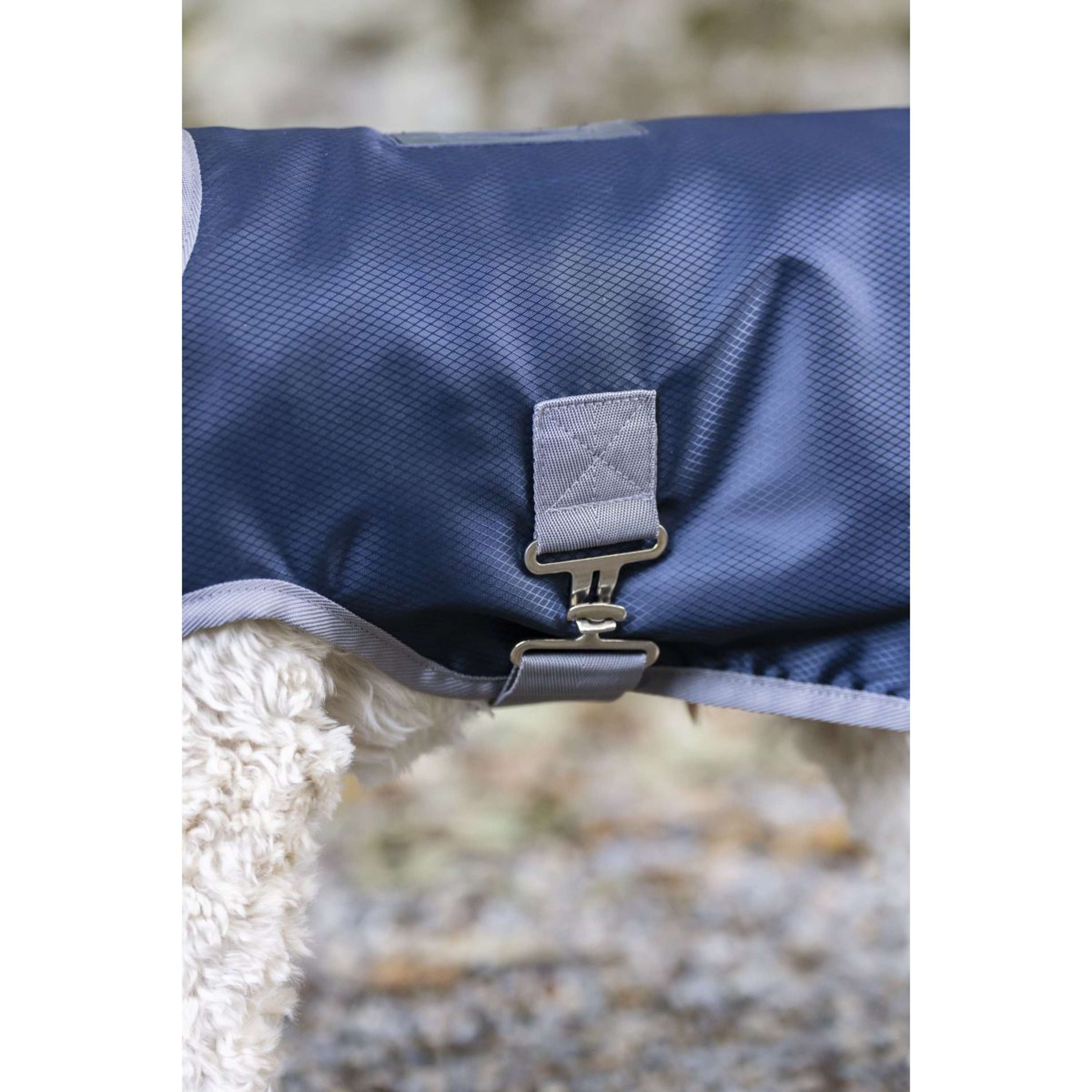 Horseware Ionic Therapy Dog Coat 50g Imperial Blue/Silver/Navy