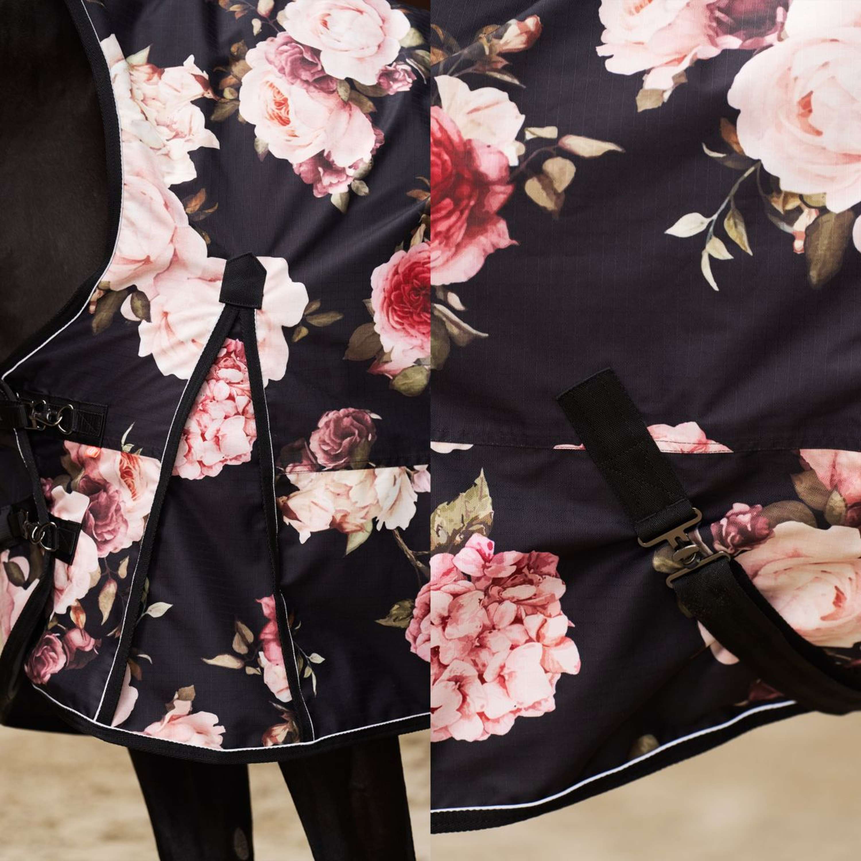 Imperial Riding Couverture d'Extérieur IRHSuper-Dry 0g Flower Print