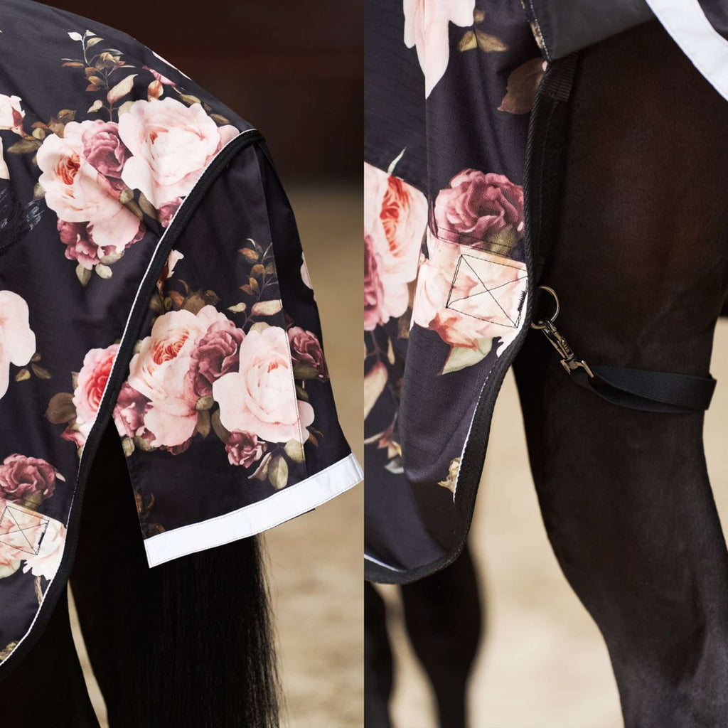 Imperial Riding Couverture d'Extérieur IRHSuper-Dry 200g Flower Print