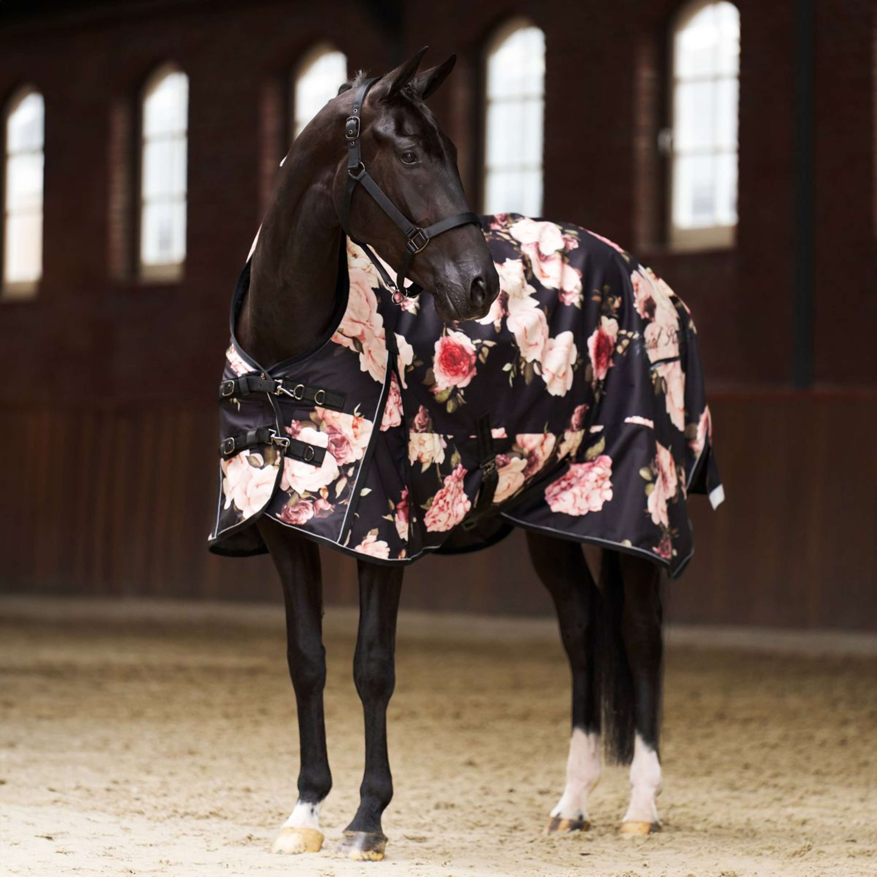 Imperial Riding Couverture d'Extérieur IRHSuper-Dry 0g Flower Print